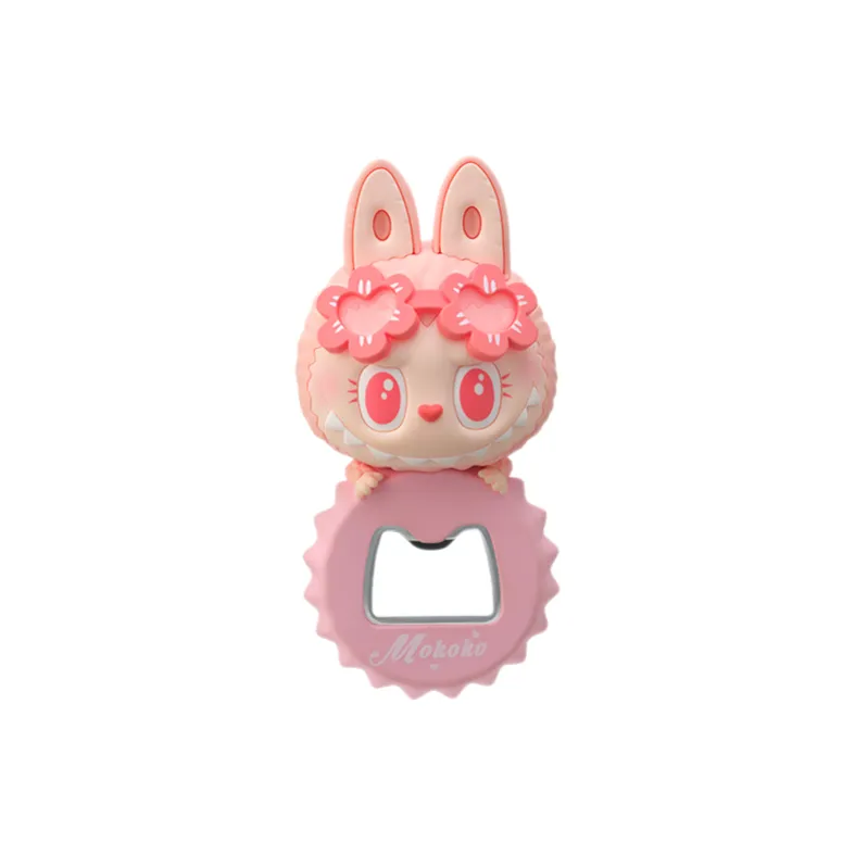 POP MART Летняя коллекция POP Land Mokoko Bottle Openers Аниме Игры Магниты Трендовые продукты 12 см