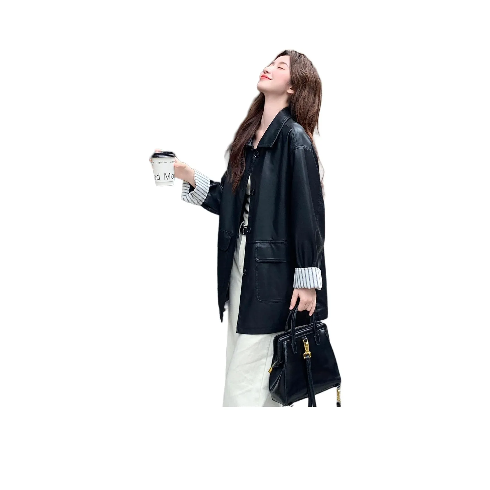 MEXICAN Кожа Куртка Куртка Женская