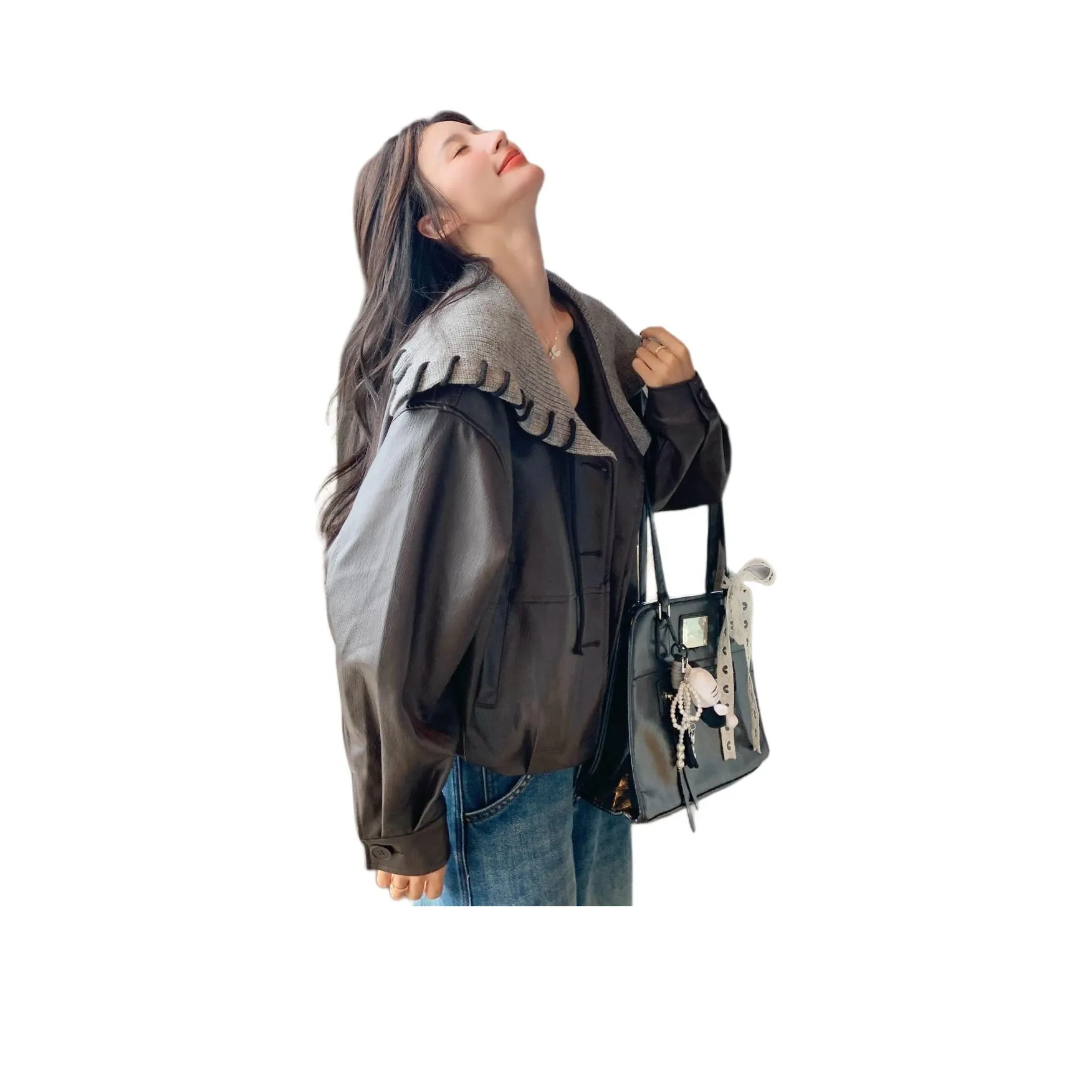 MEXICAN Кожа Куртка Куртка Женская