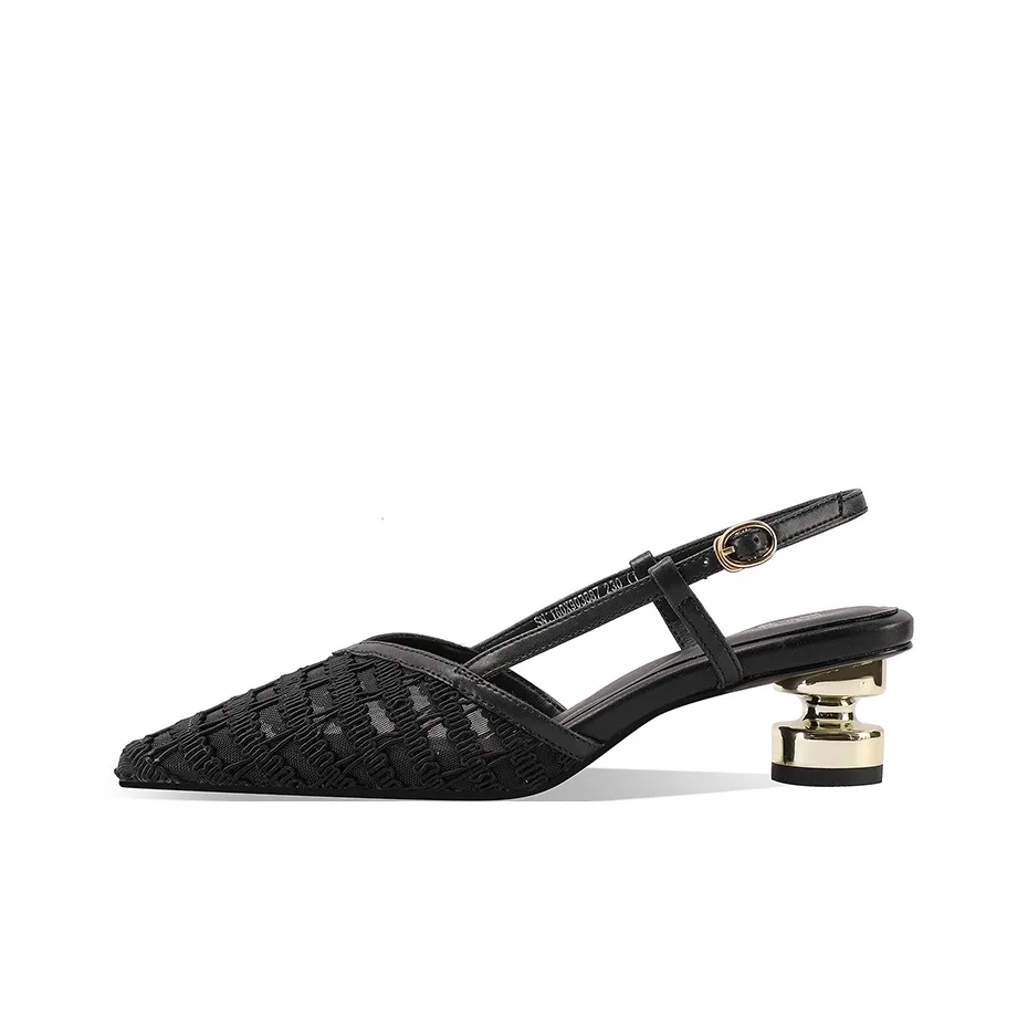 XICUNMINGWU Задний Ажур Сандалии Женские