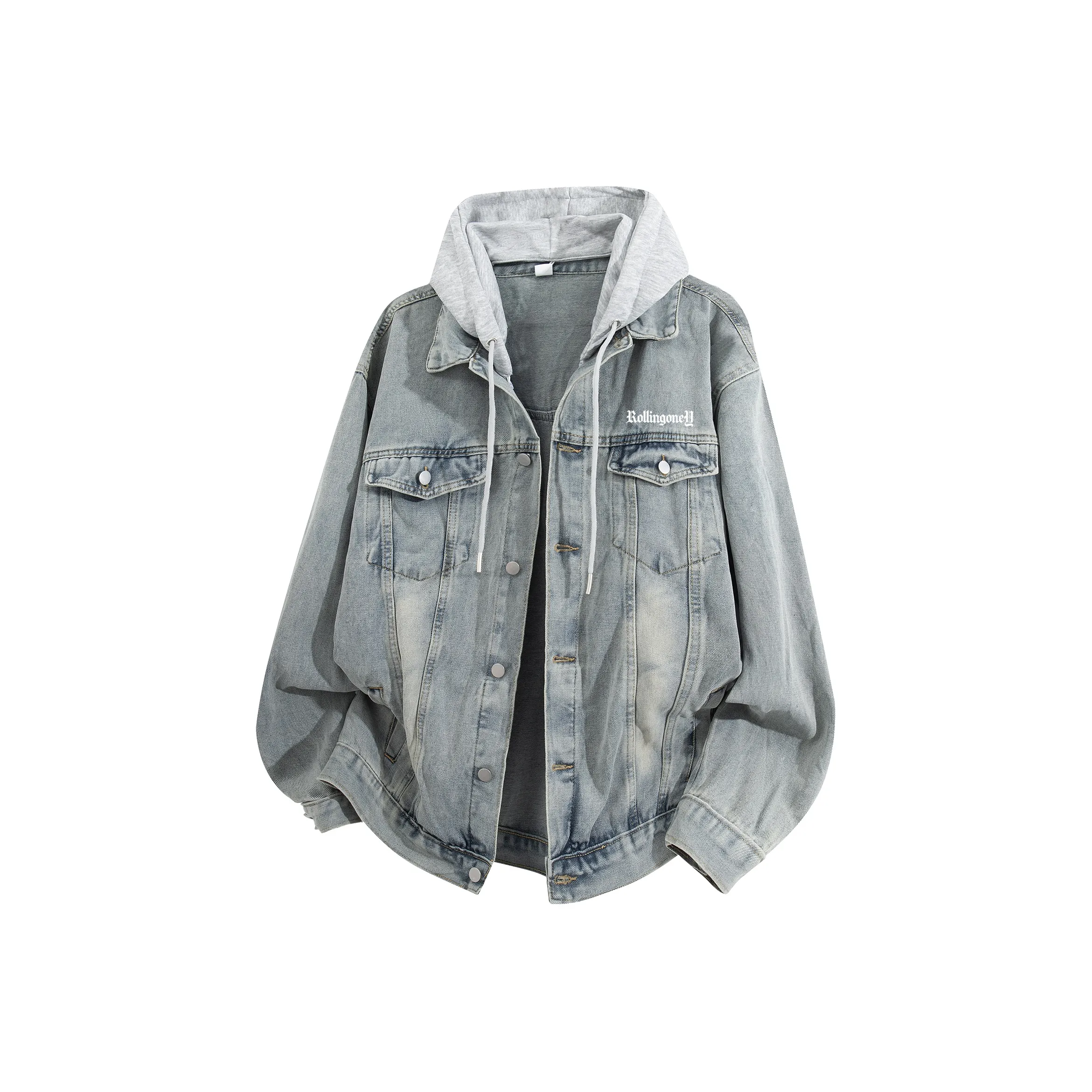 Rolling Money Denim Jacket Unisex