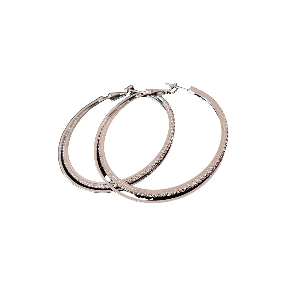 Drejew Сплав Серьги-гвоздики и Серьги-кольца Набор Женские