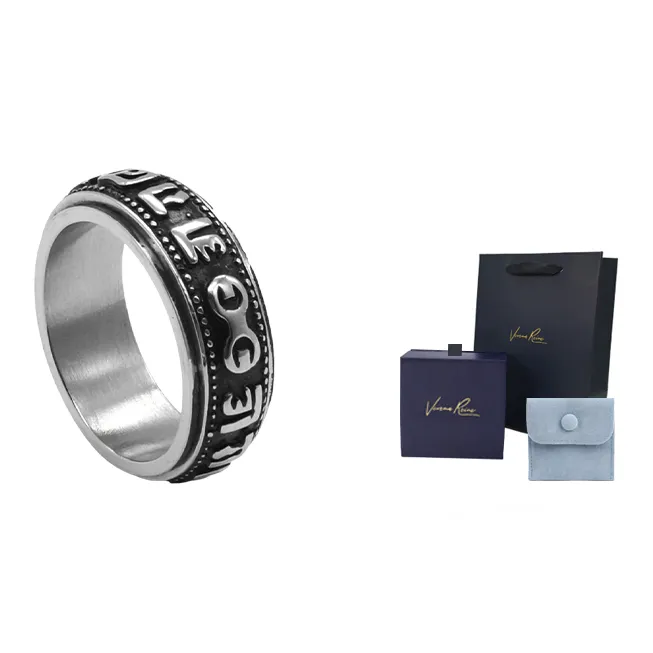 VERENA REINE Кольца из титанового стального сплава Унисекс