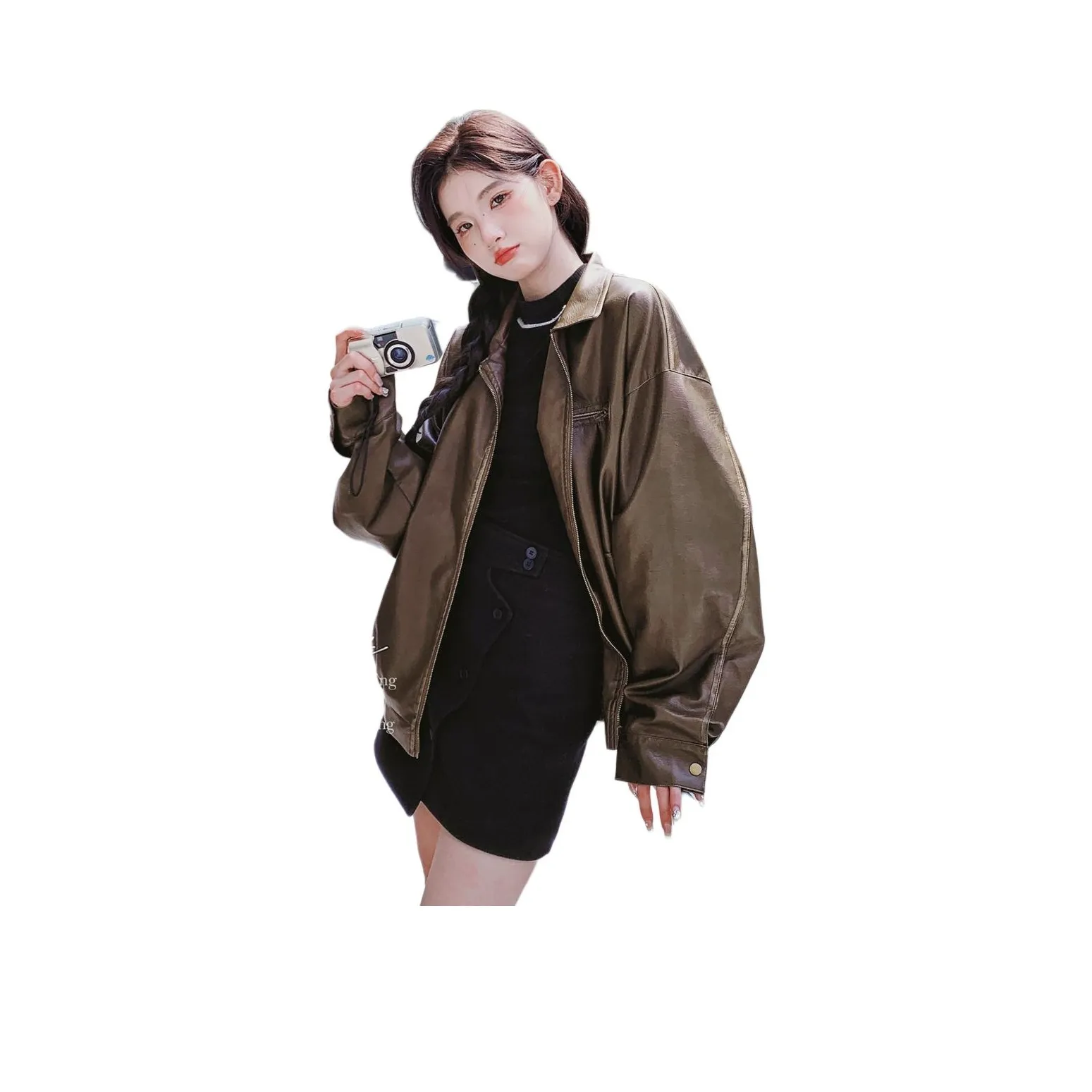 MEXICAN Кофе Женские Кожаные куртки