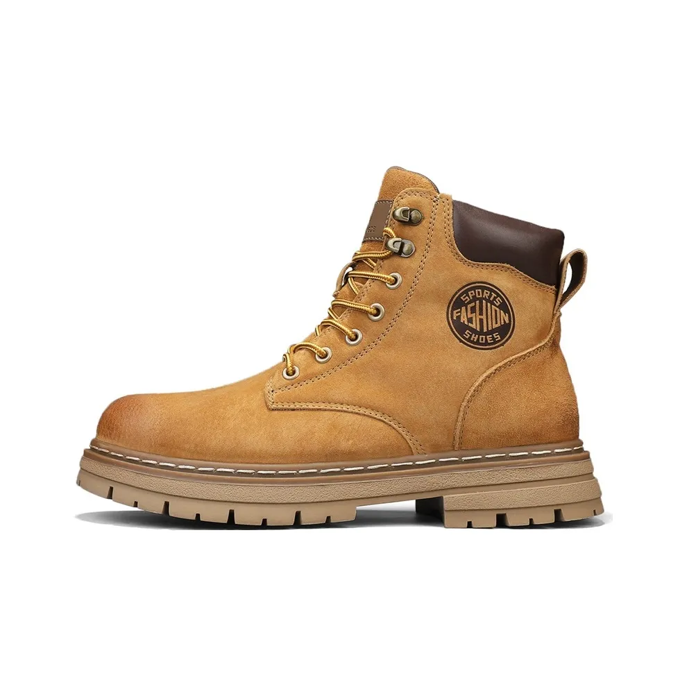 LAORENTOU Короткий поход повседневные ботинки-мартинсы мужские