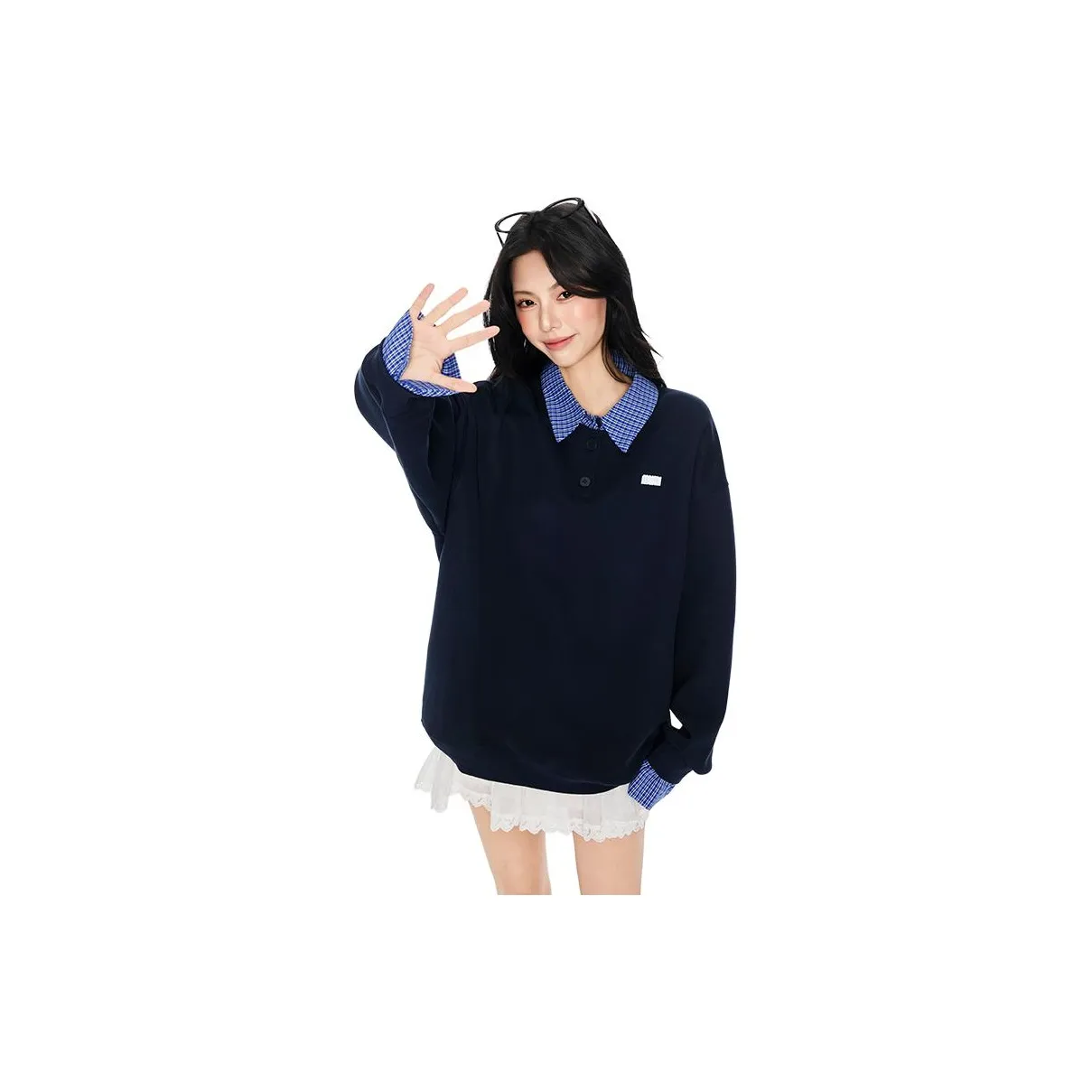 ZAZN Серый Женский Свитшот