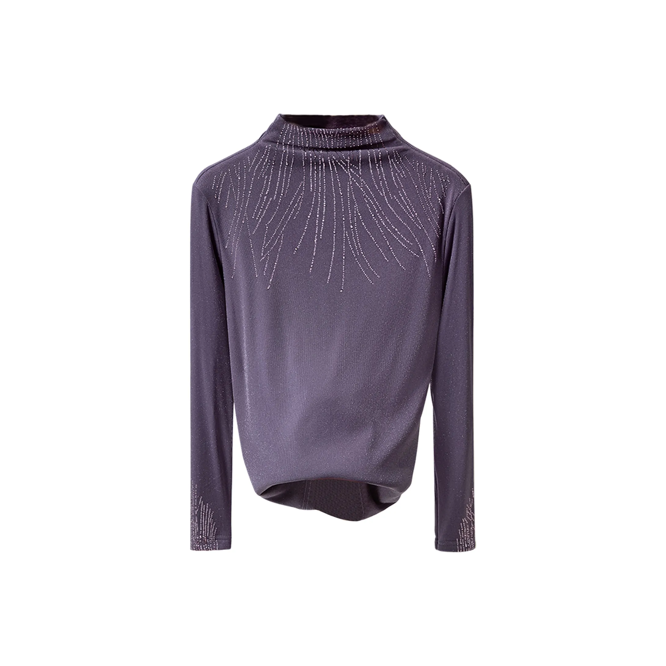 SIBAISHE Виноградный фиолетовый Женские T-рубашки