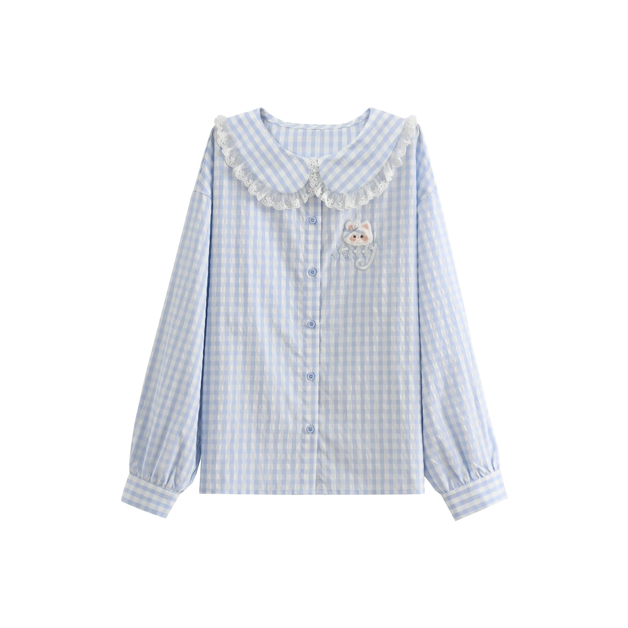 SNBL Blue Women's Shirts SNBL Синий Женские Рубашки