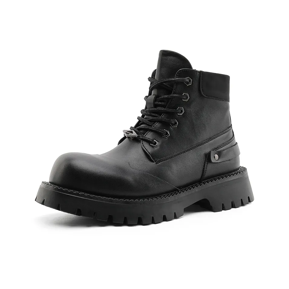 ZHENRAN Cool Biker Boots Martin Boot Мужской