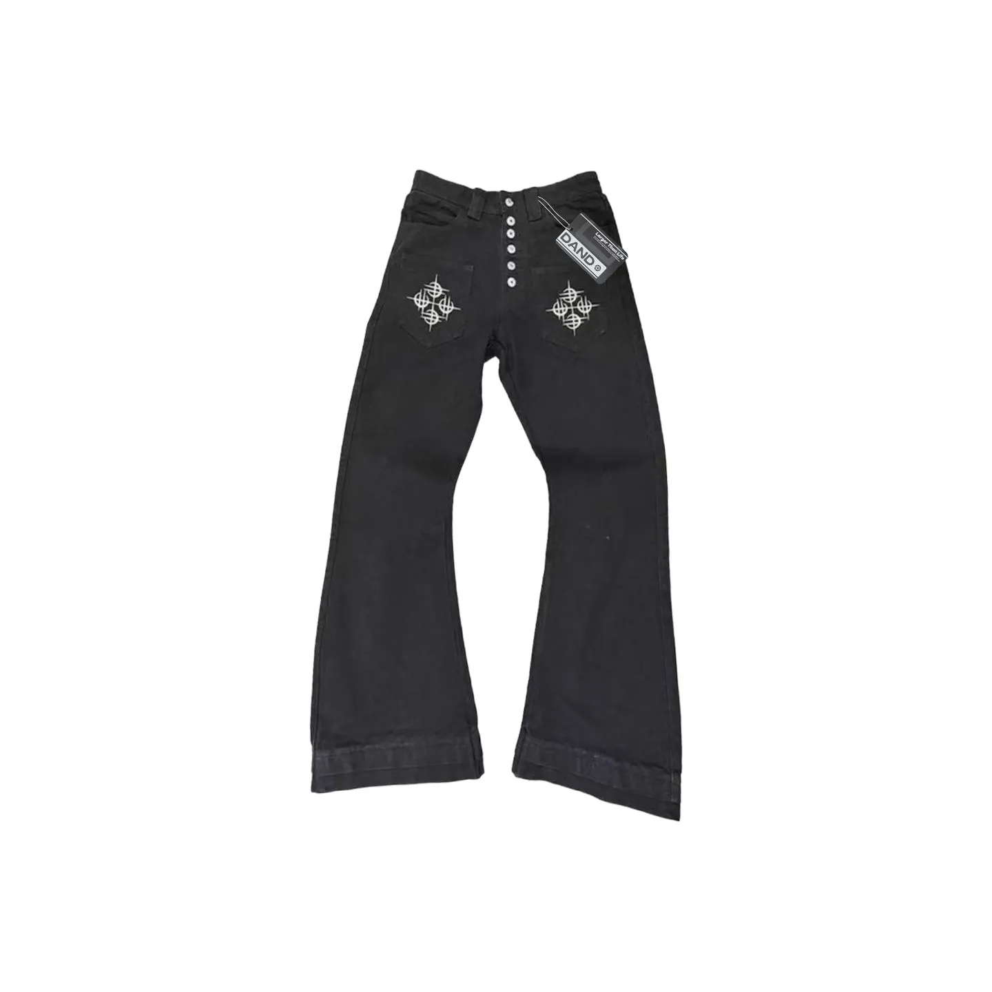 DAND Черные Унисекс Джинсы
