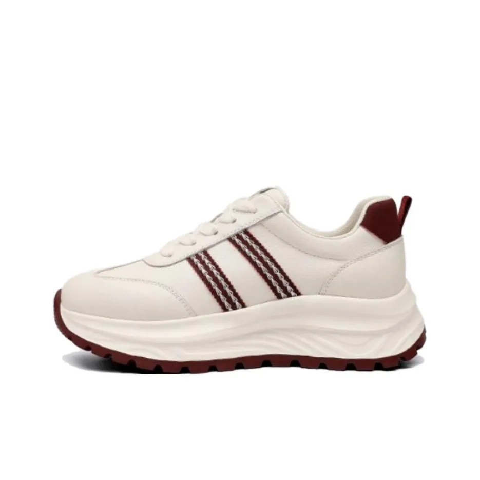 JESSICA SOPHIA Дышащие Низкие Кроссовки с Толстой Подошвой Женские