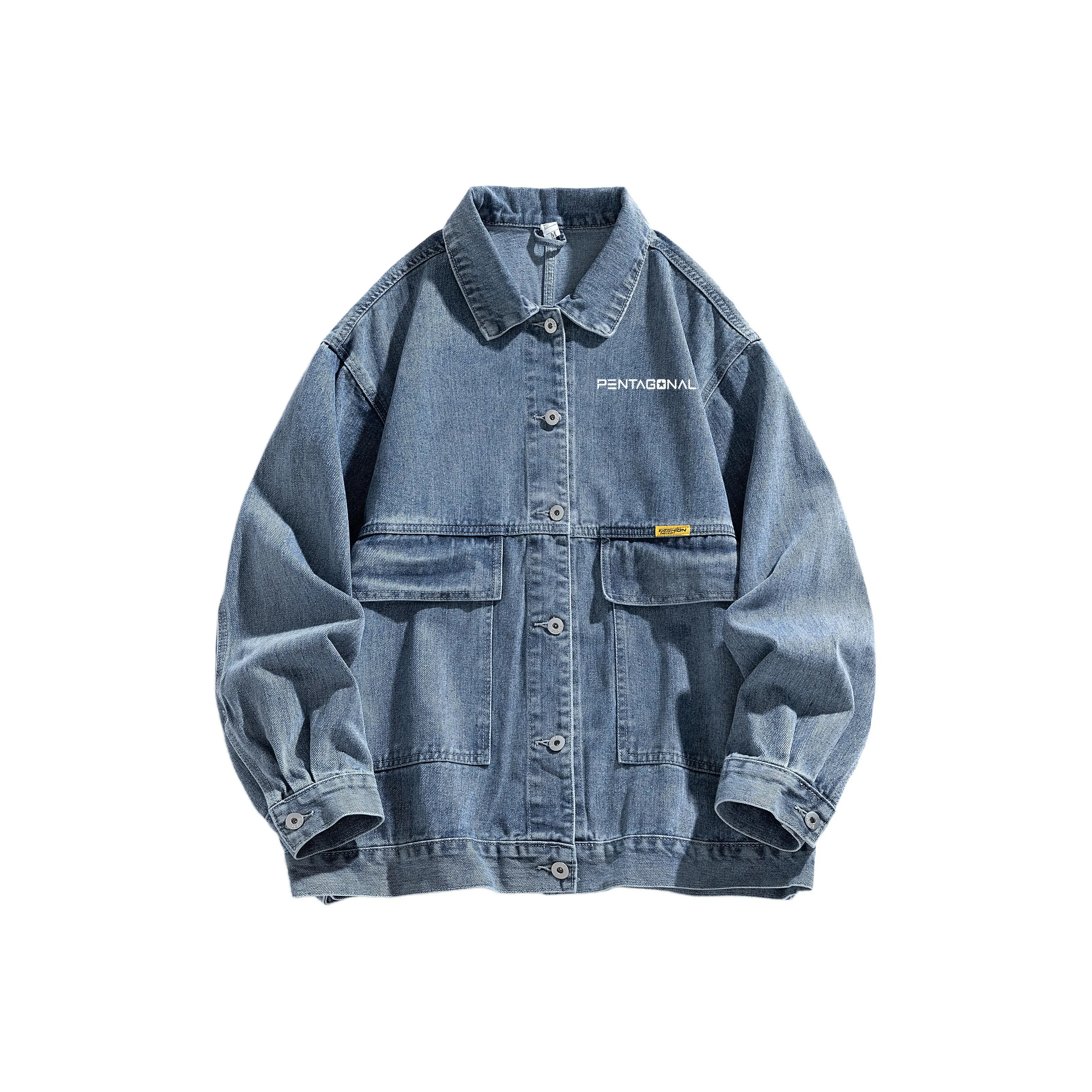 PENTAGONAL HEART Denim Jacket Unisex