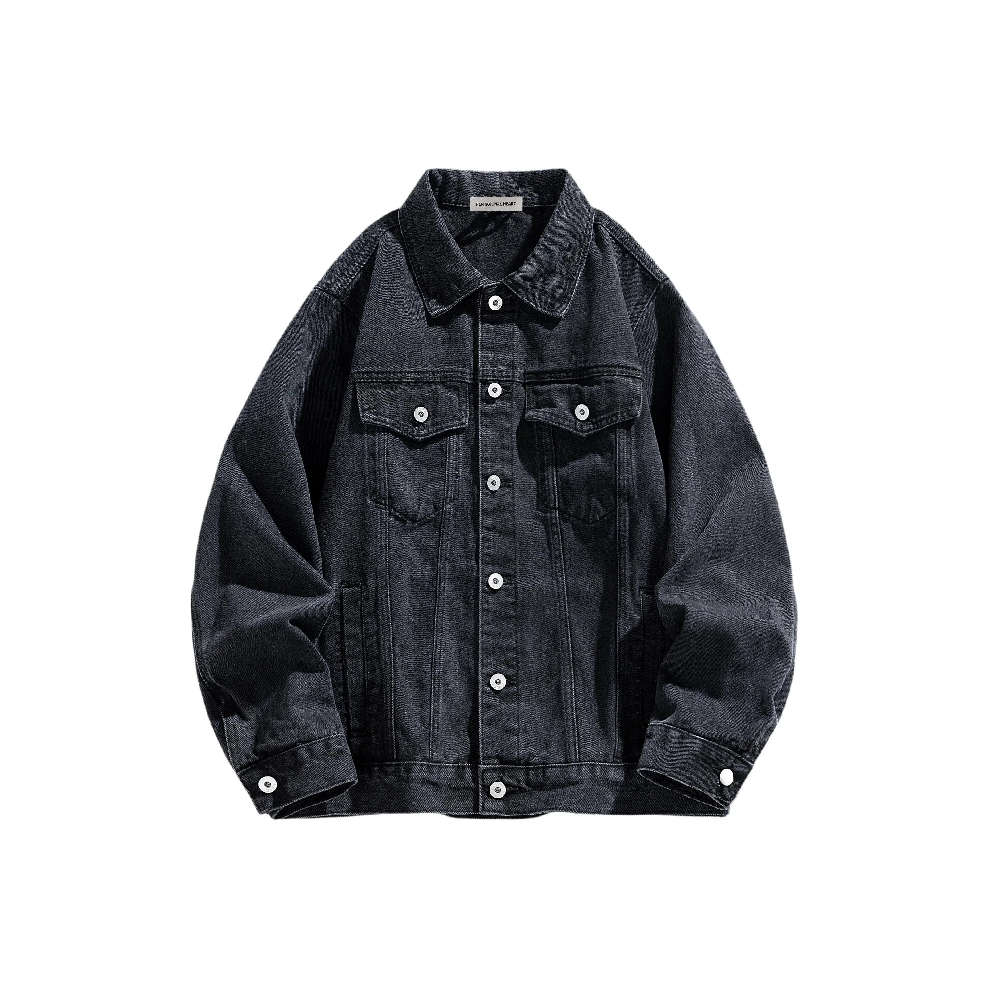 PENTAGONAL HEART Denim Jacket Unisex