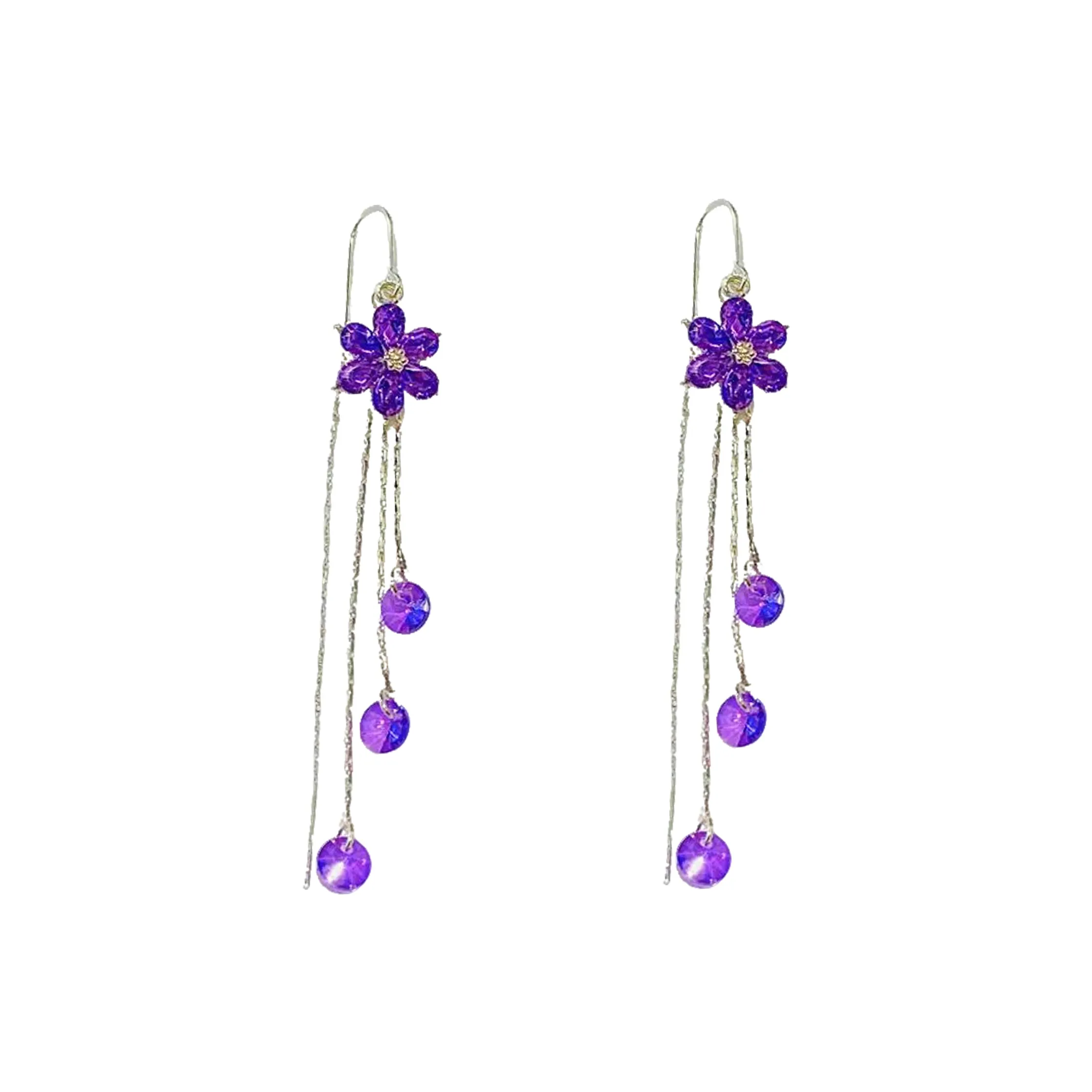 Серьги-подвески LANYAO из сплава женские