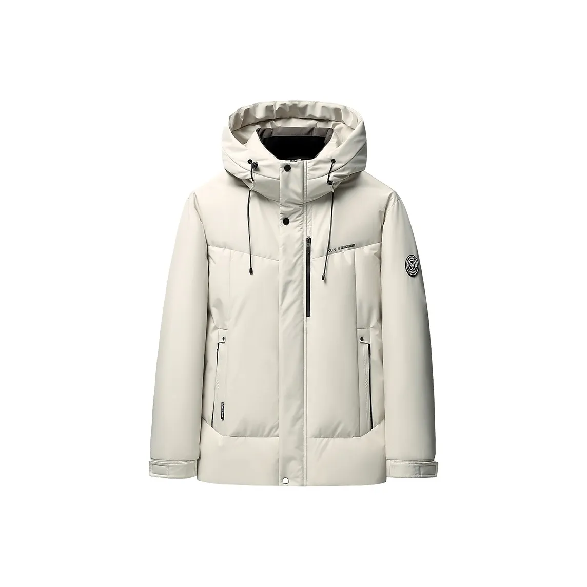 COMBO Зимний Тепловой Утолщенный Утка Пух Повседневный Пальто Укороченный С капюшоном Мужской Пуховик Мужской