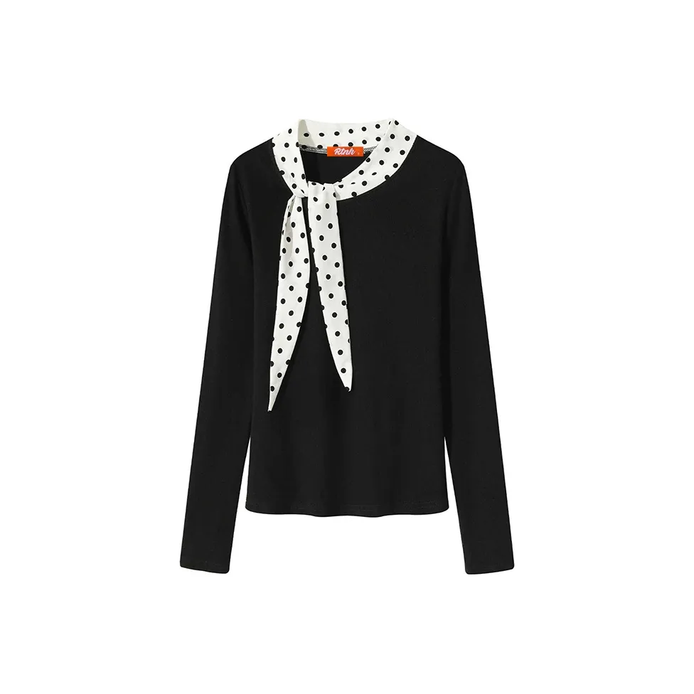 RTNH Черные Женские T-рубашки