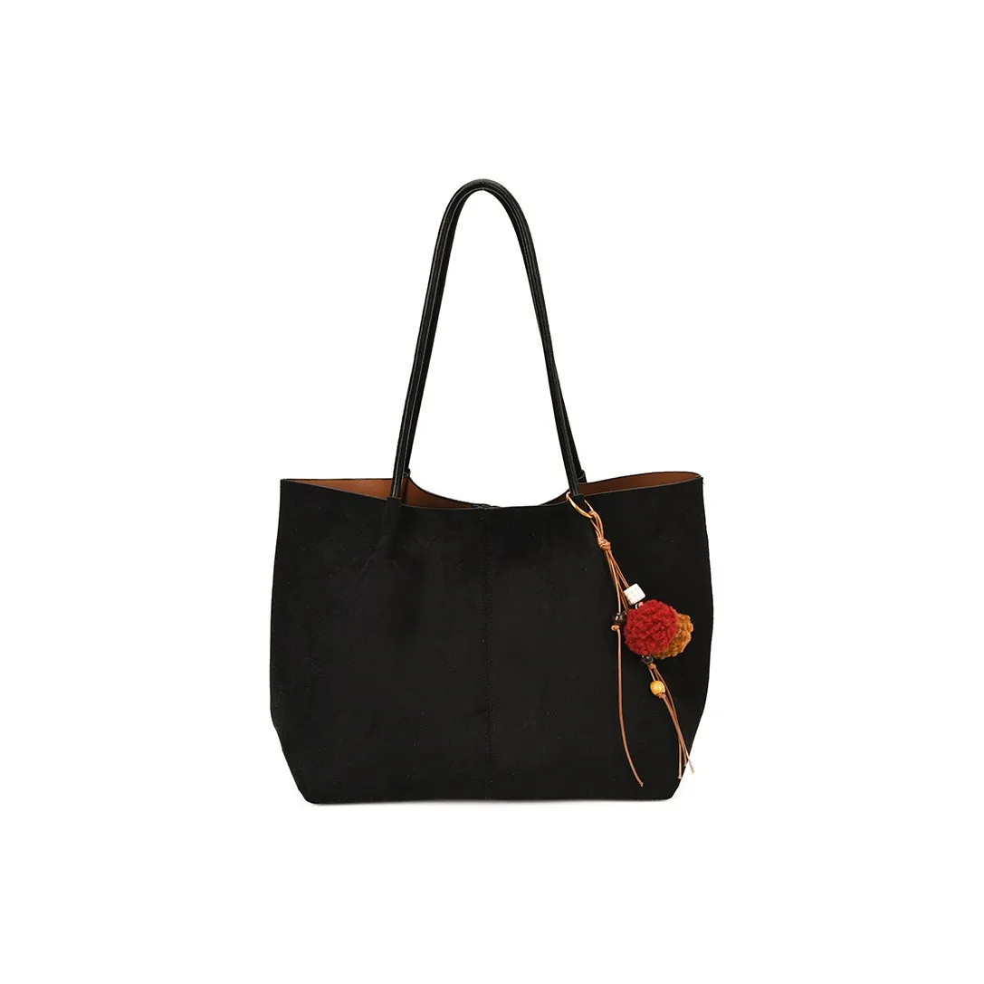 NOMK Замша Сумка через плечо Женская Многоцветная