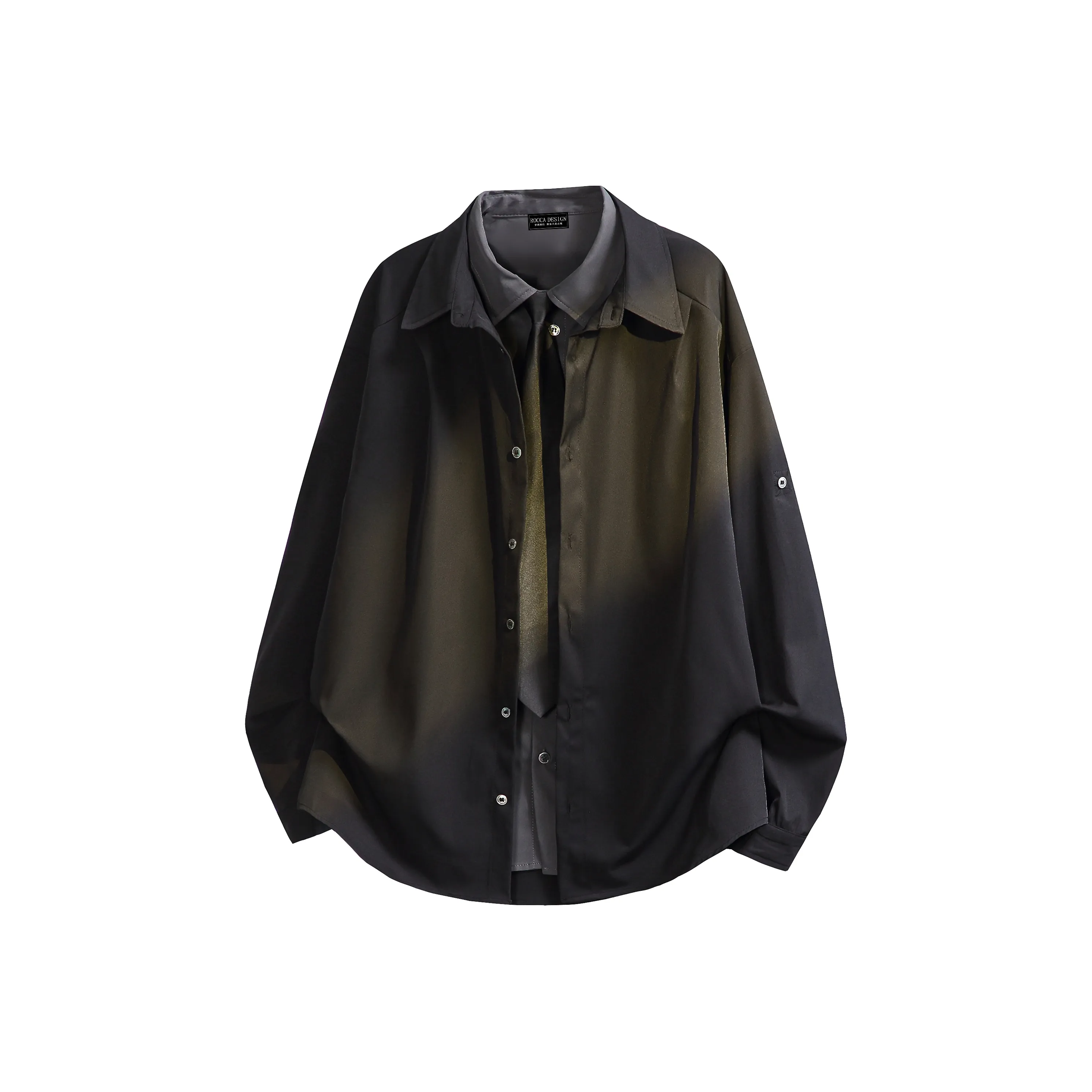 ROCCA DESIGN Черные Унисекс Рубашки