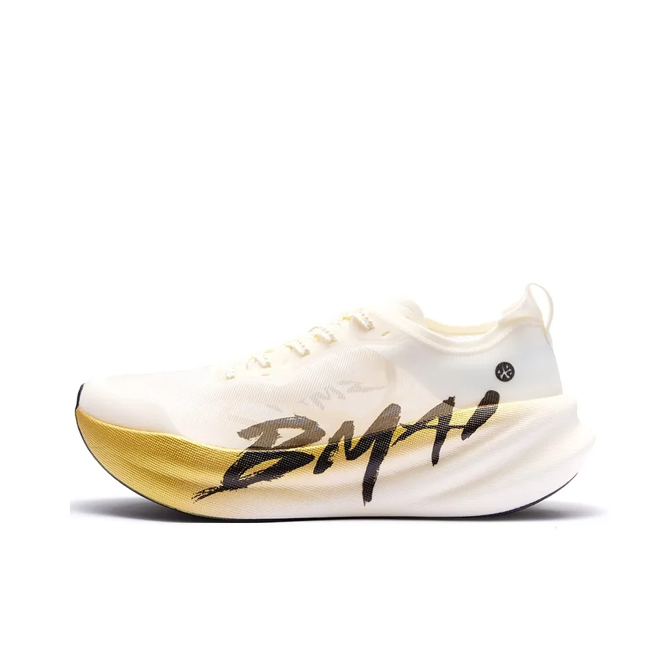 BMAI Амортизация Rebound Support Устойчивый к истиранию Дышащий Низкий Топ Беговые кроссовки Унисекс Gold