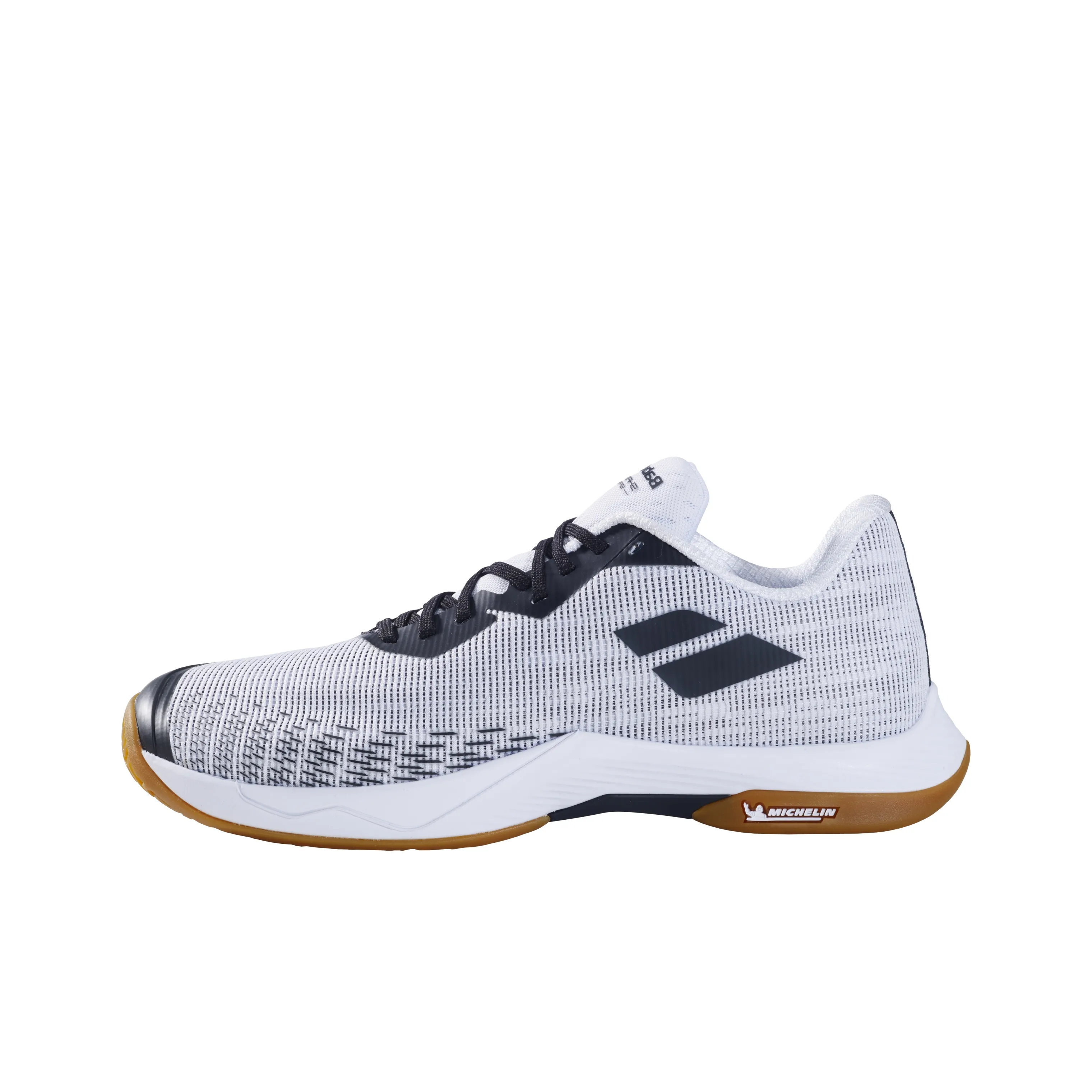 Babolat SHADOW SPIRIT 2 Дышащая Низкая Обувь для Бадминтона Мужская Белая Черная