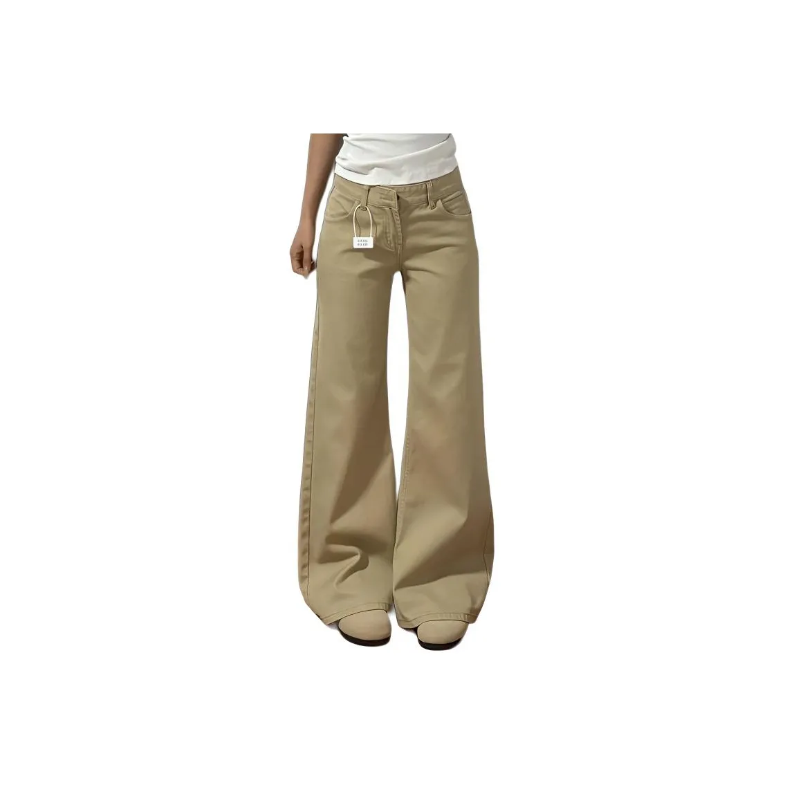 KULAIYA Хаки Унисекс Джинсы