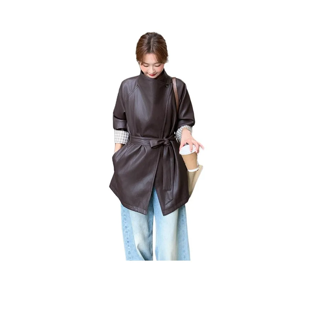 MEXICAN Кофе Женские Кожаные куртки