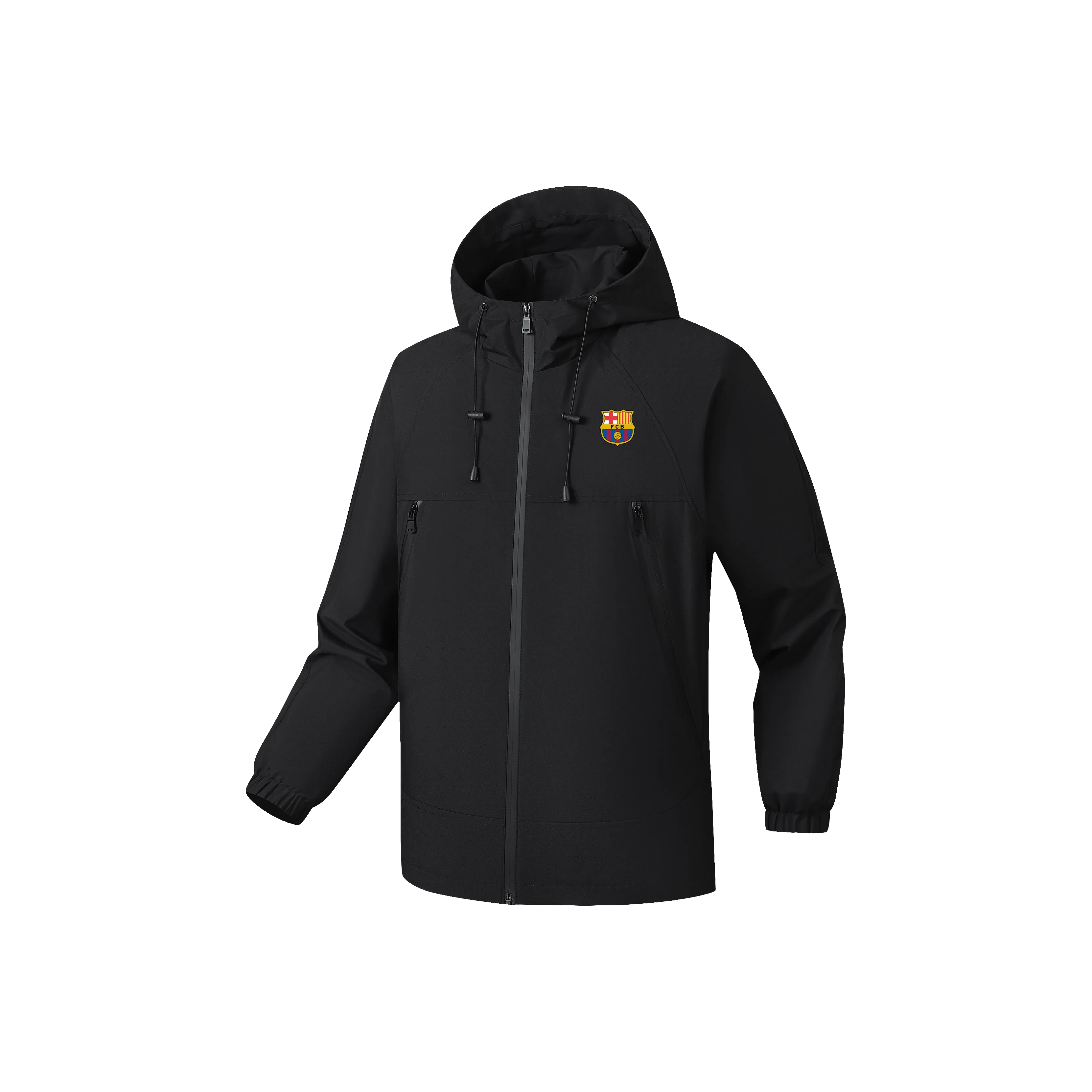 FCB ARCELONA Термический Дышащий Водонепроницаемый Дождевик Ветрозащитный Ветровка Унисекс