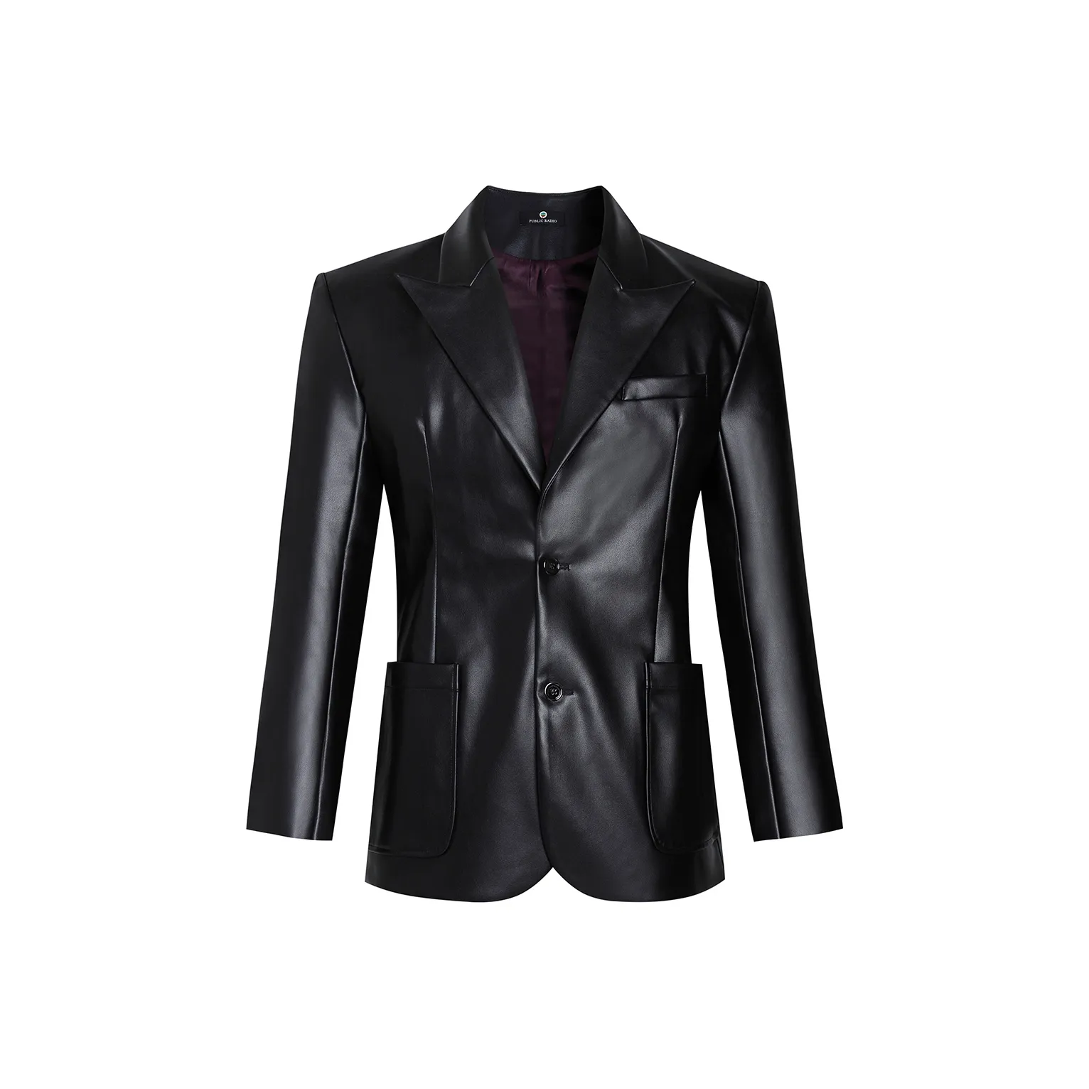 PUBLIC RADIO Кожа Куртка Мужская