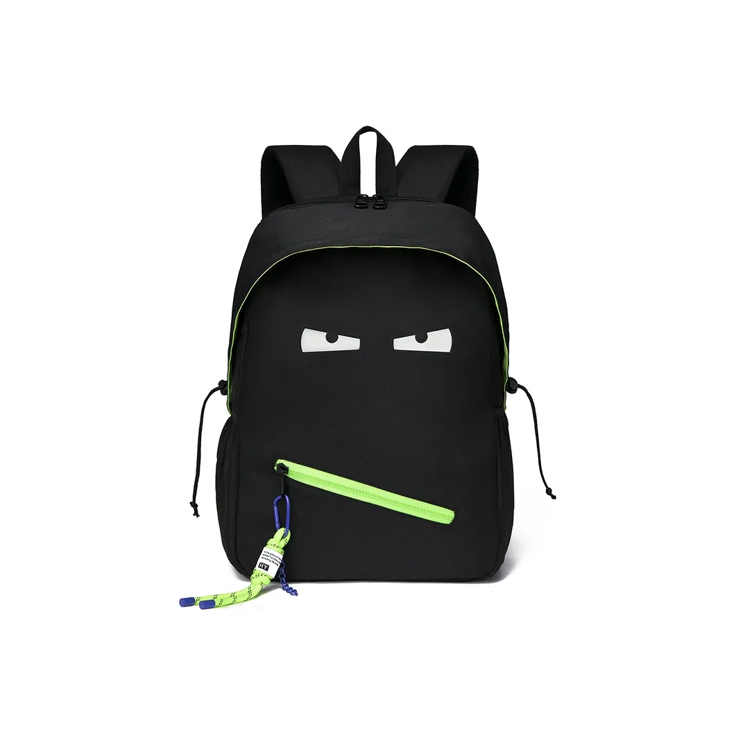 WRELS Оксфорд Рюкзак Обычный Глаз демона Милый Eye Большие глаза Зеленый Mouth Холодные глаза Большие глаза Серый Mouth