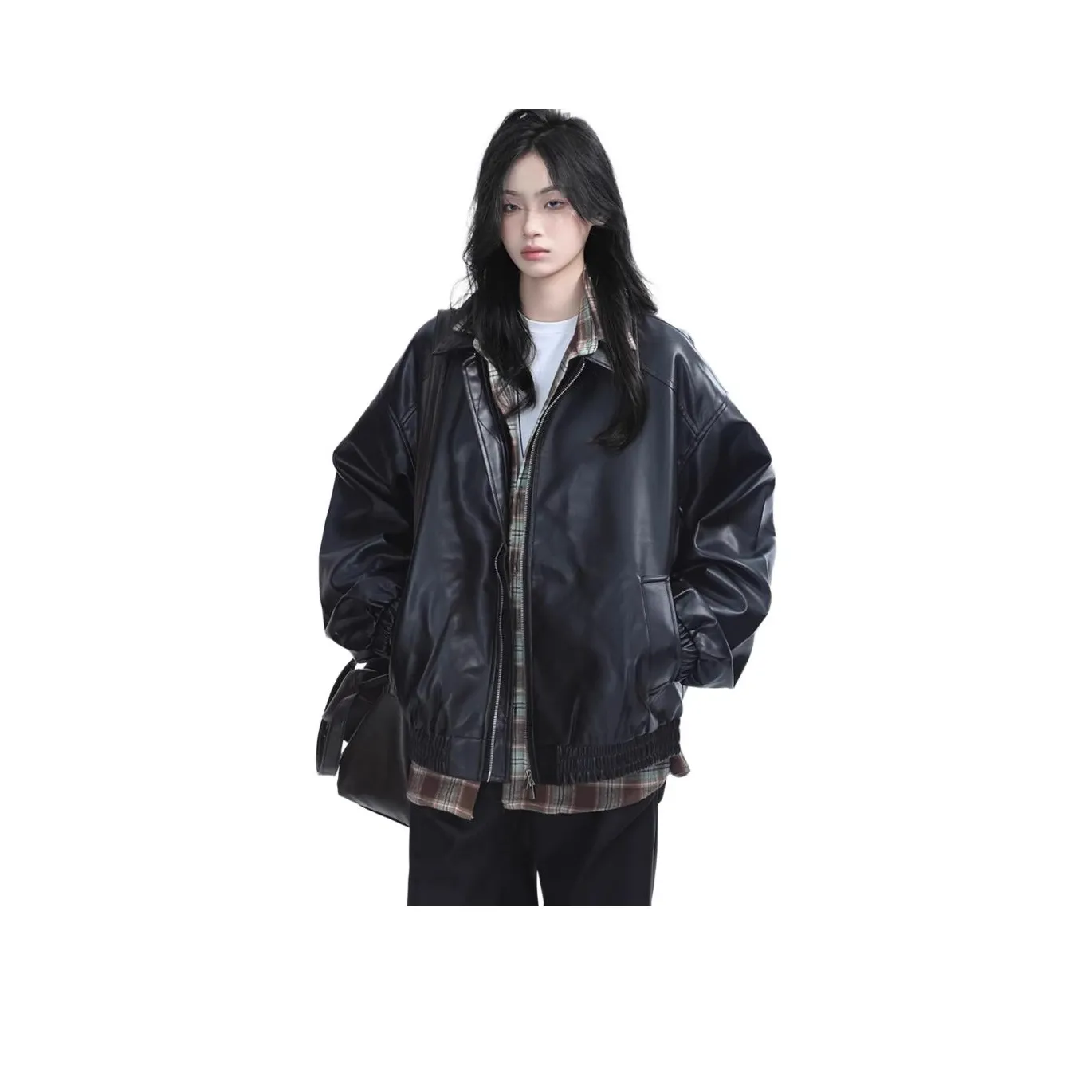 HKPXR Женские кожаные куртки