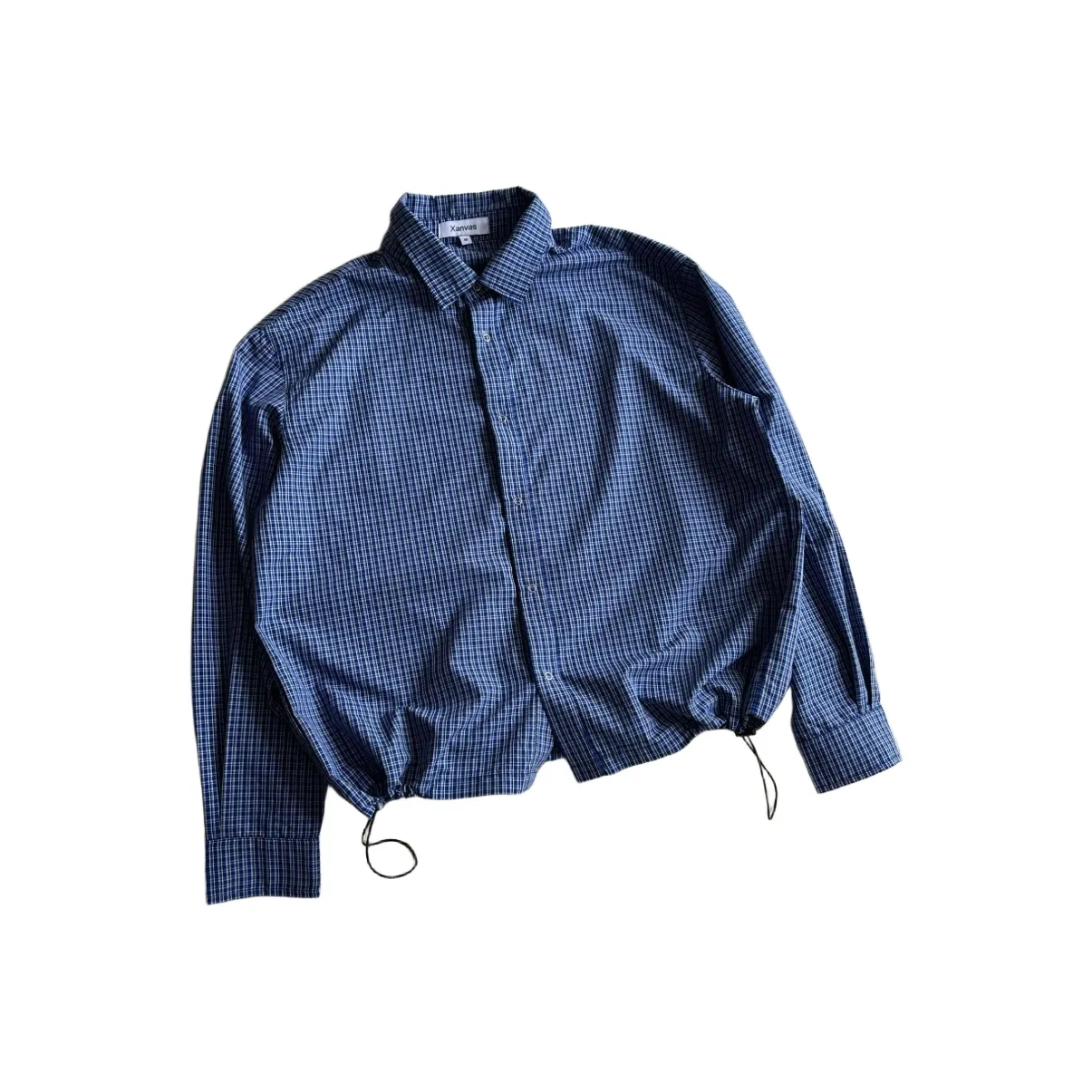 CAT'S PAW Синий Унисекс Рубашки