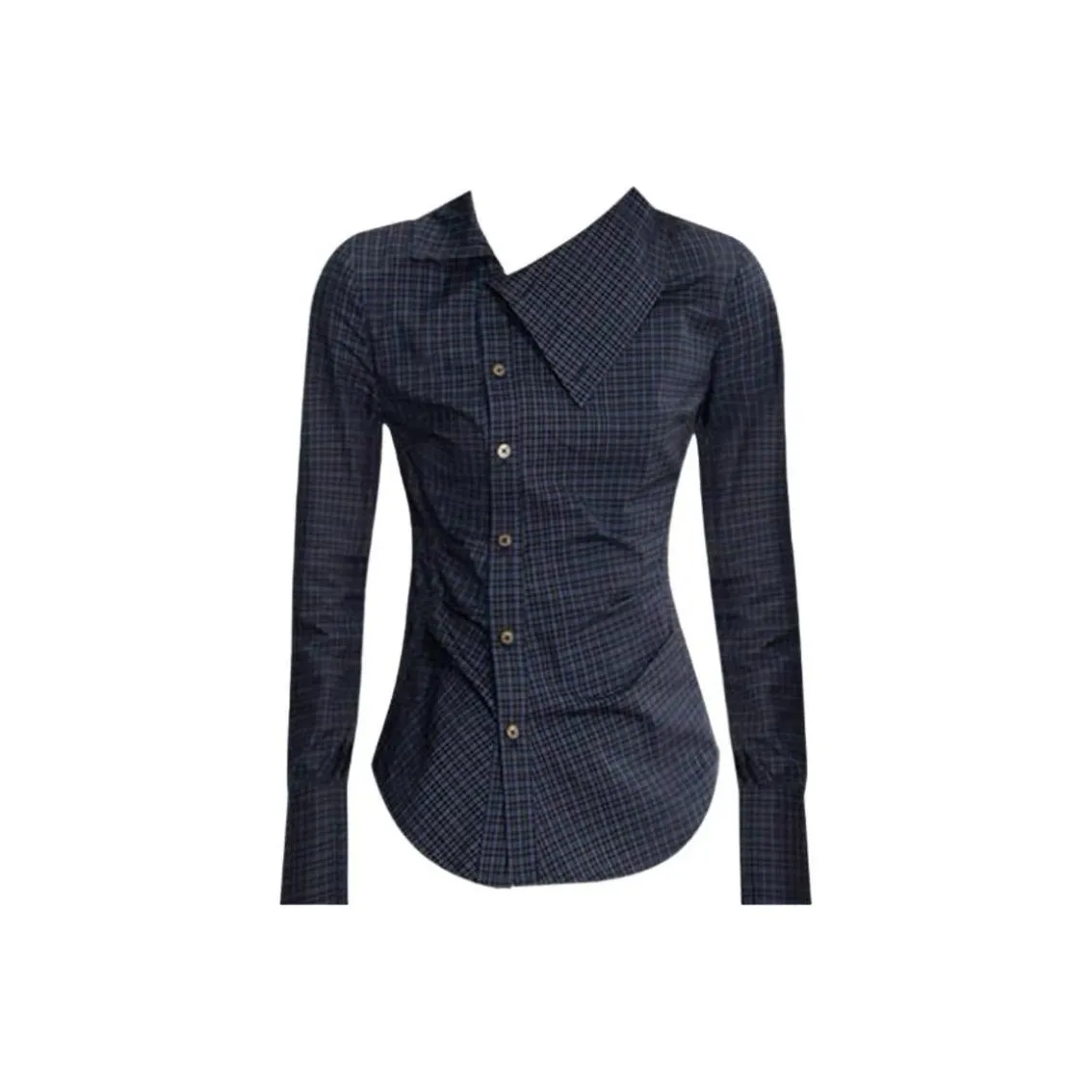 MA JOURNEE Темно-синие женские рубашки