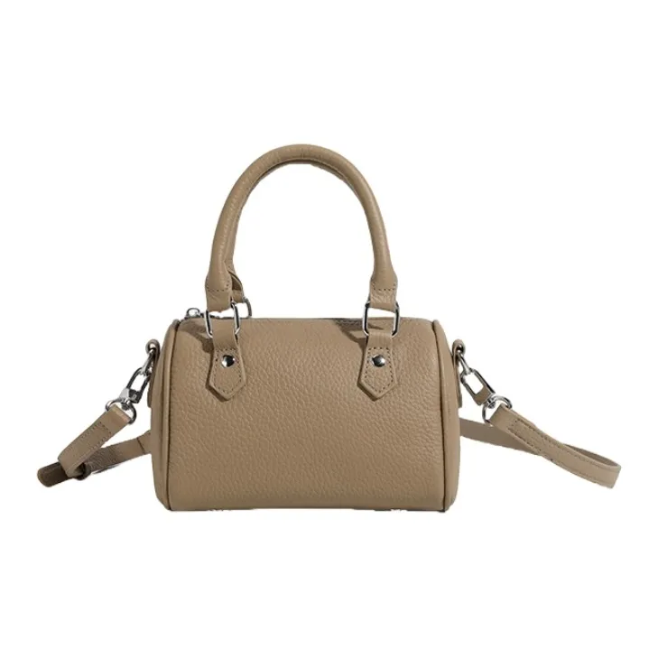 BEGOOER Сумка из лицевой коровьей кожи Boston Сумка на одно плечо Стандартная Женская Многоцветная