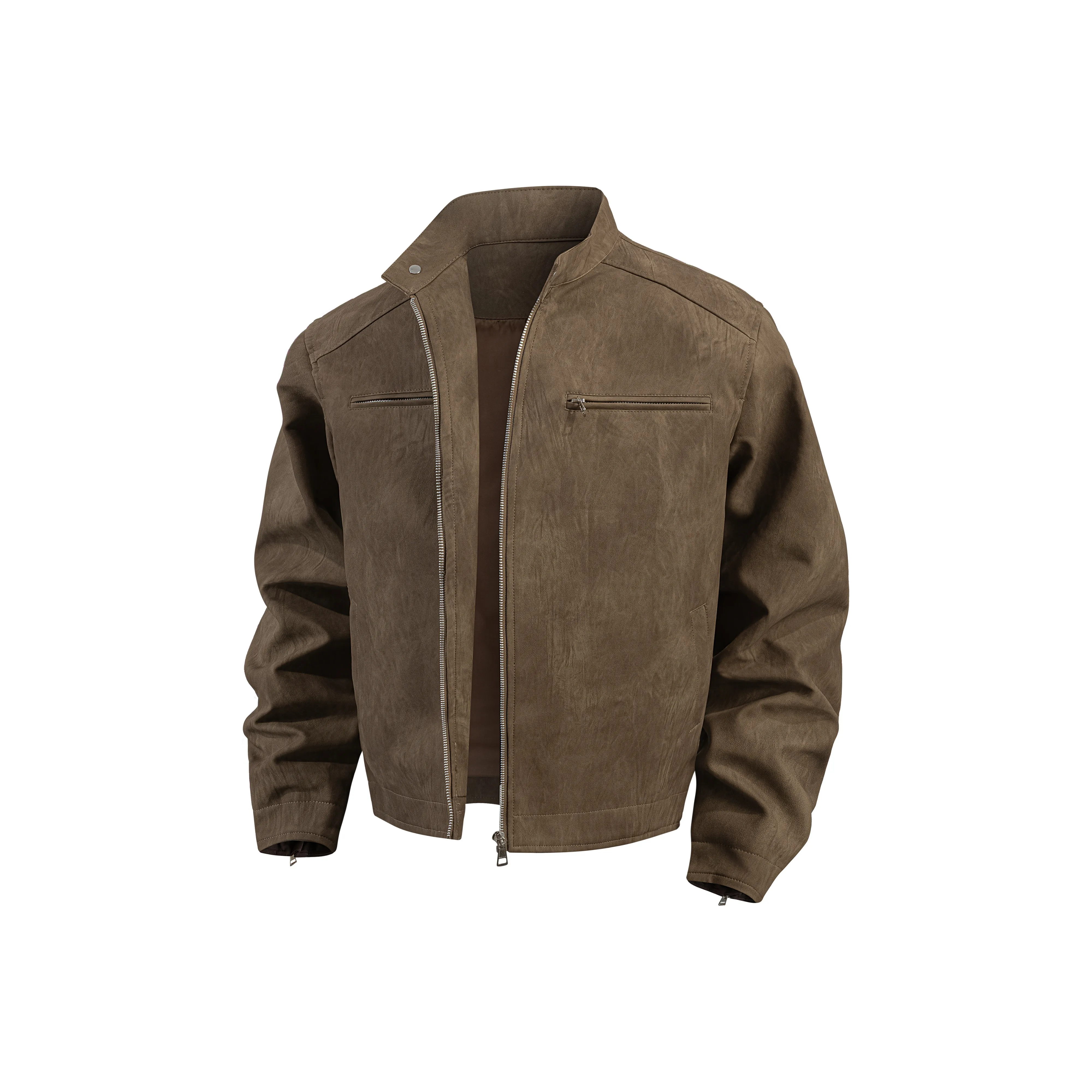 SXSY Кожа Куртка Куртка Унисекс