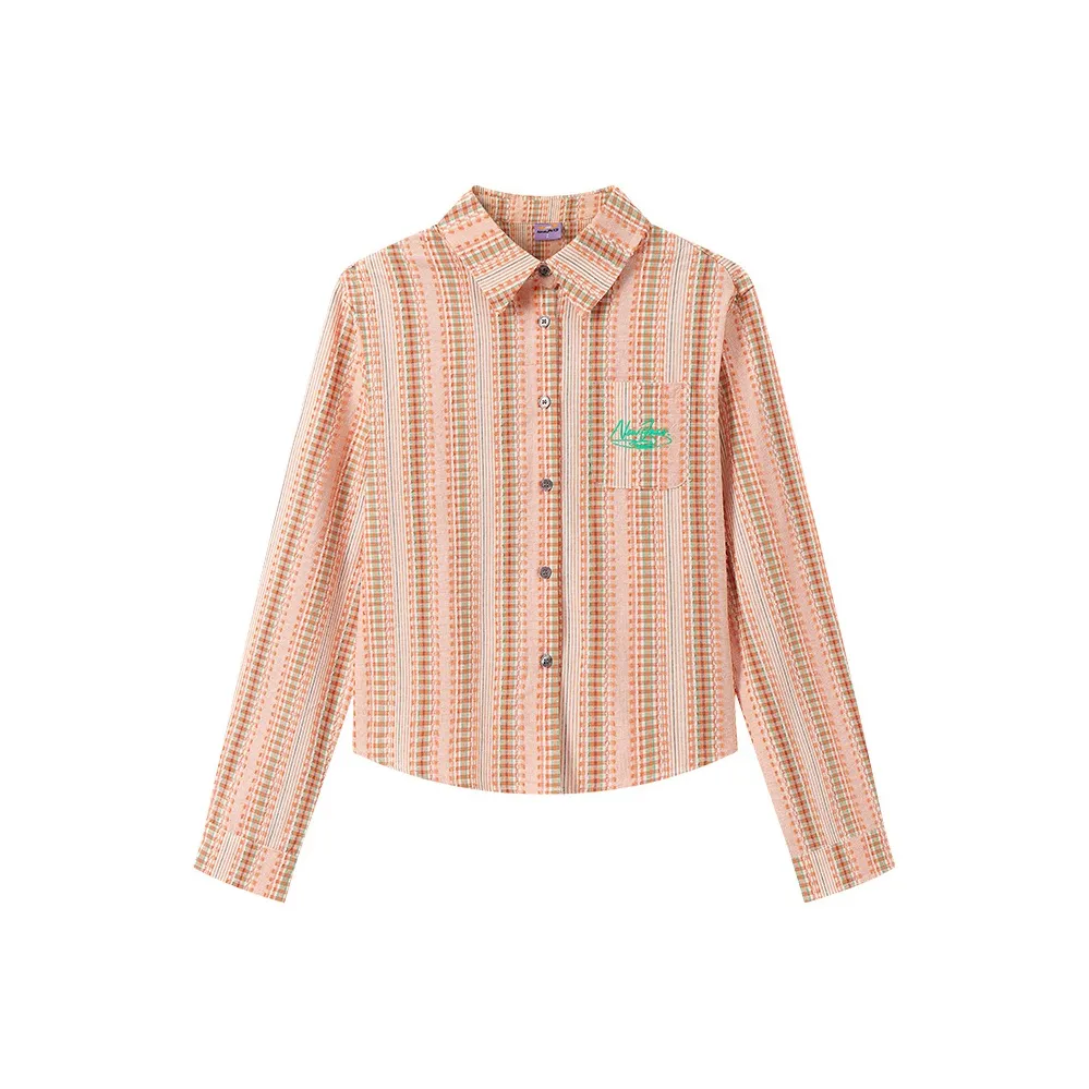 NewJnxs Orange Женские Рубашки