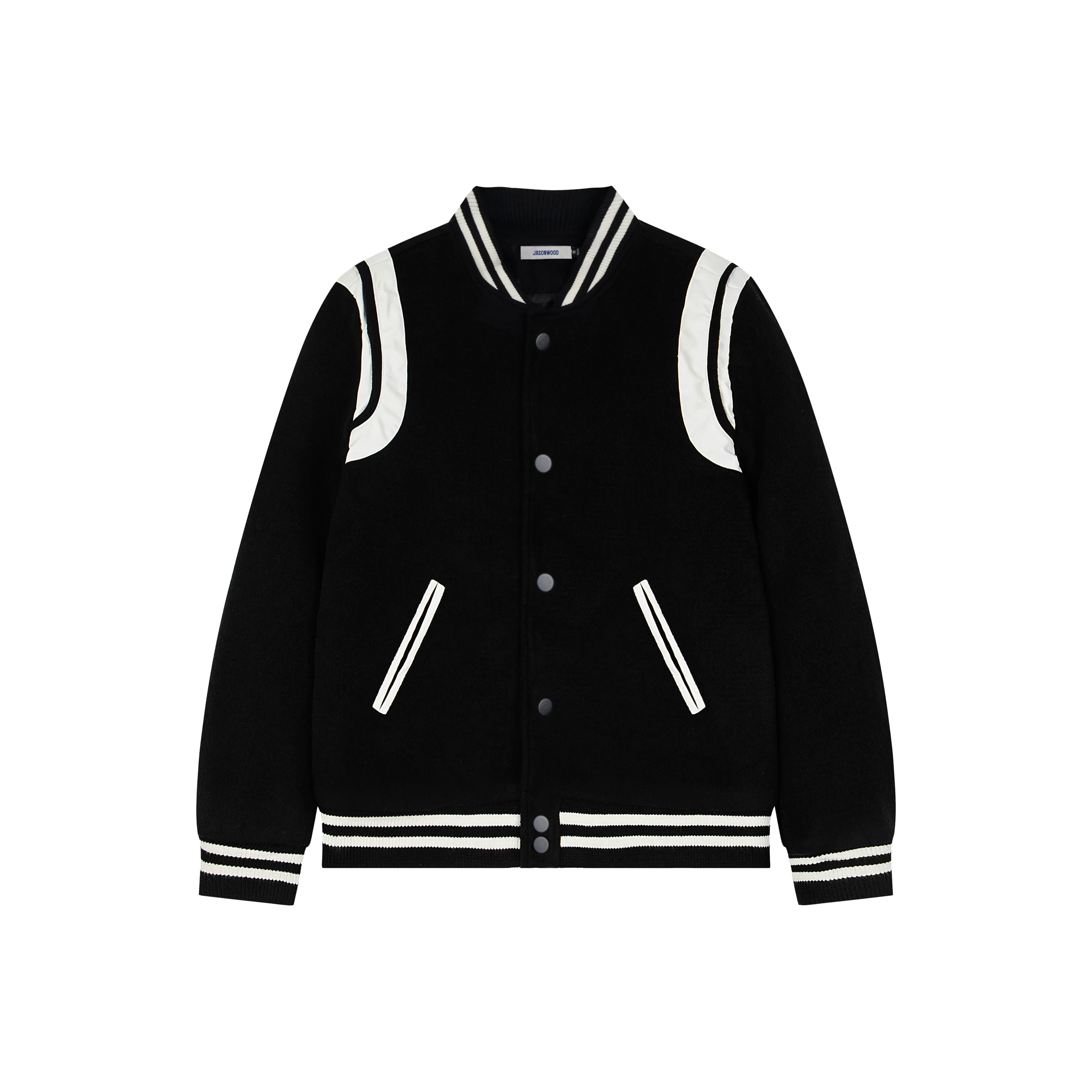 JASONWOOD Baseball Jerseys Women's Black