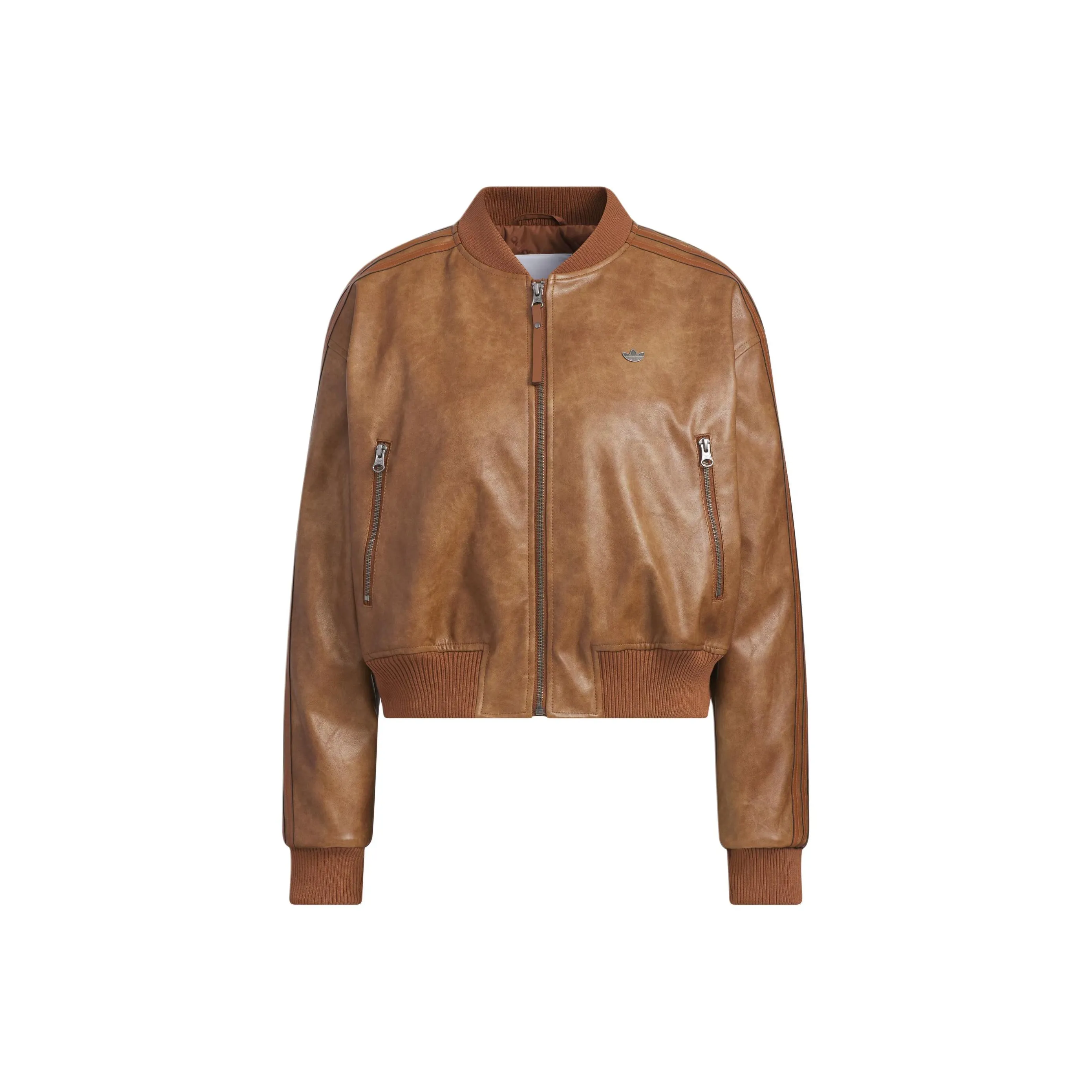 Adidas Originals FW25 ПУ (полиуретан) PAD Куртка Женская