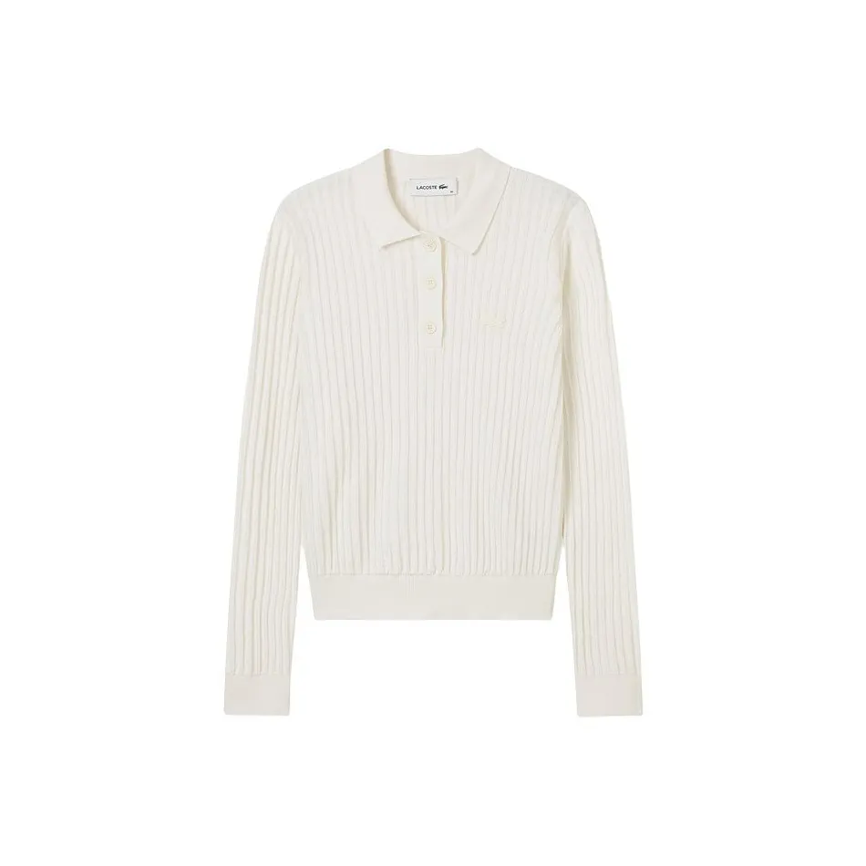 Поло LACOSTE Collaboration Женское Экрю