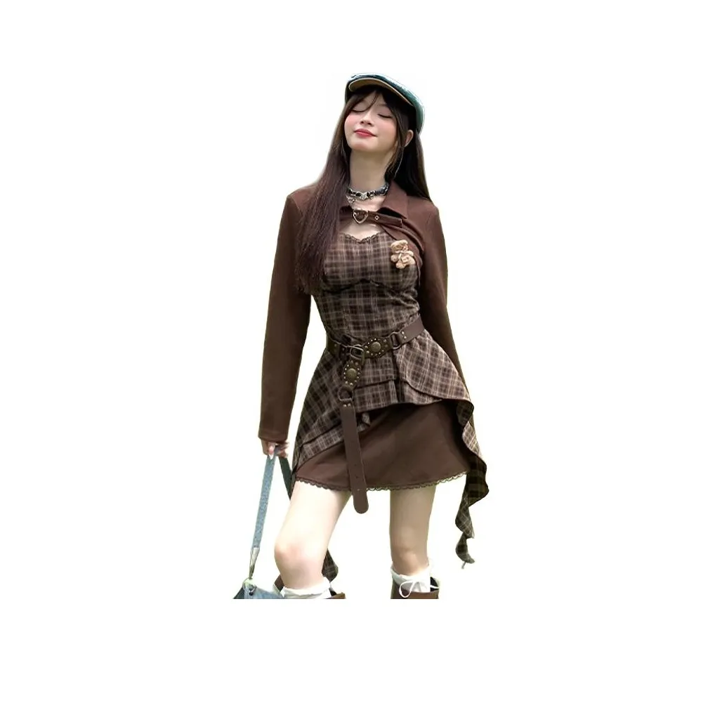 REMOULD Платье+Куртка Женские Комплекты с Юбкой