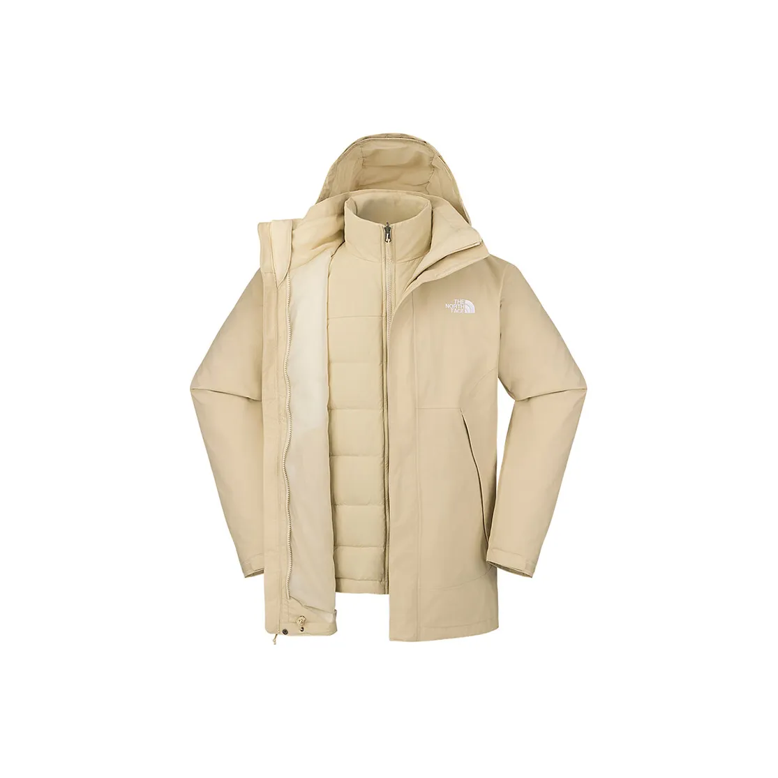 THE NORTH FACE Urban Exploration Поход Водонепроницаемый Ветрозащитный Устойчивый к истиранию Теплоизоляционный Ветровка Мужской