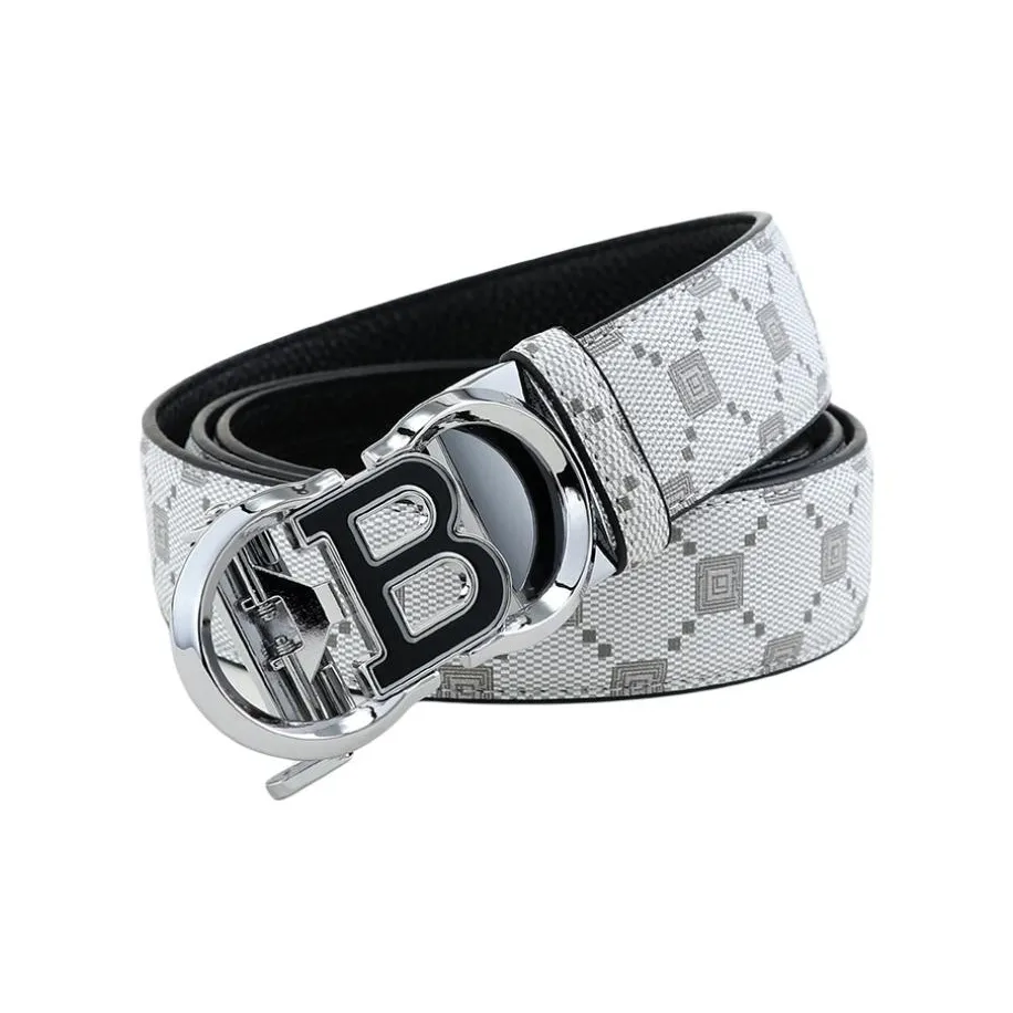 FEECANOO Ремень из коровьей кожи мужской 3,5 см