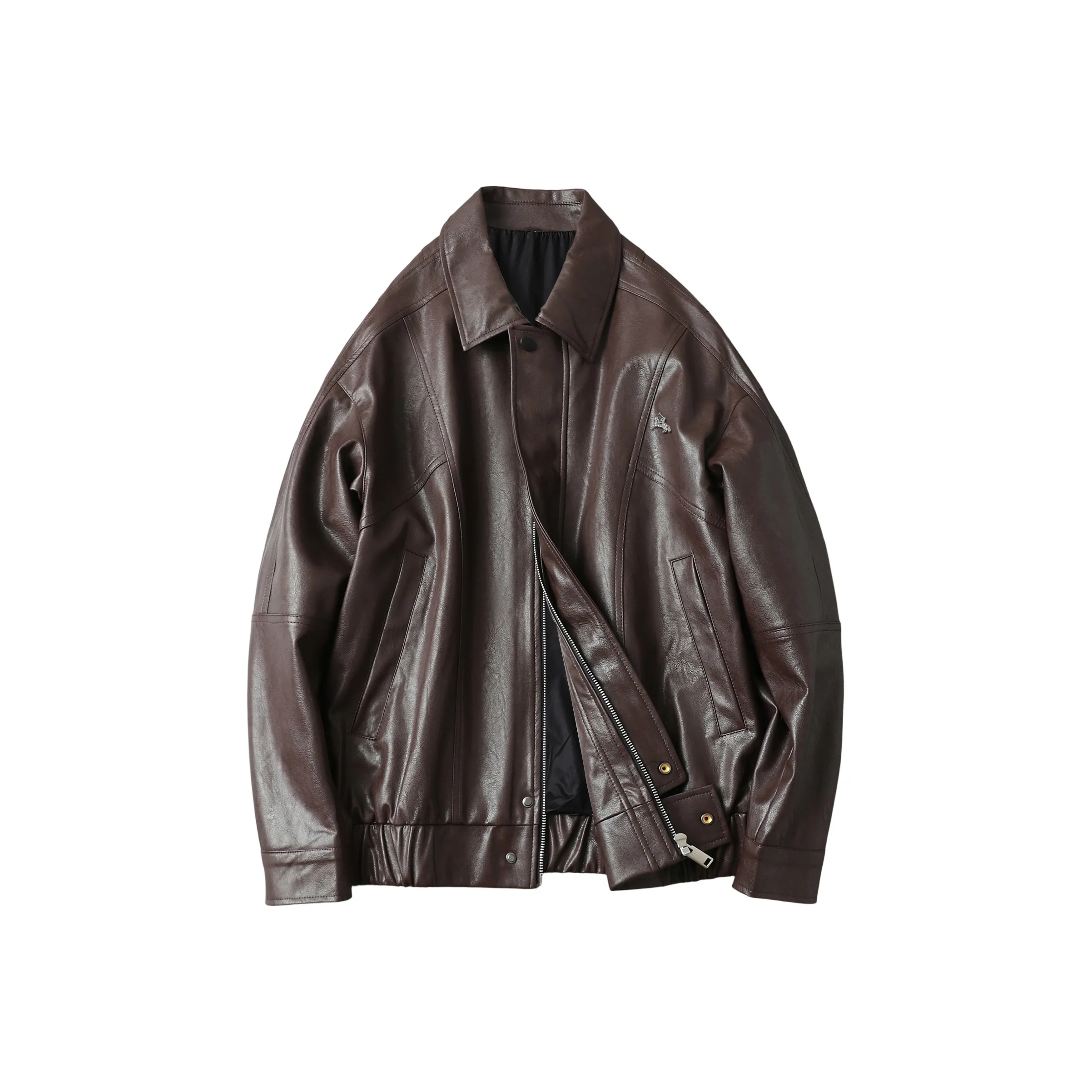 POLOMEISDO Кожа Куртка Мужская