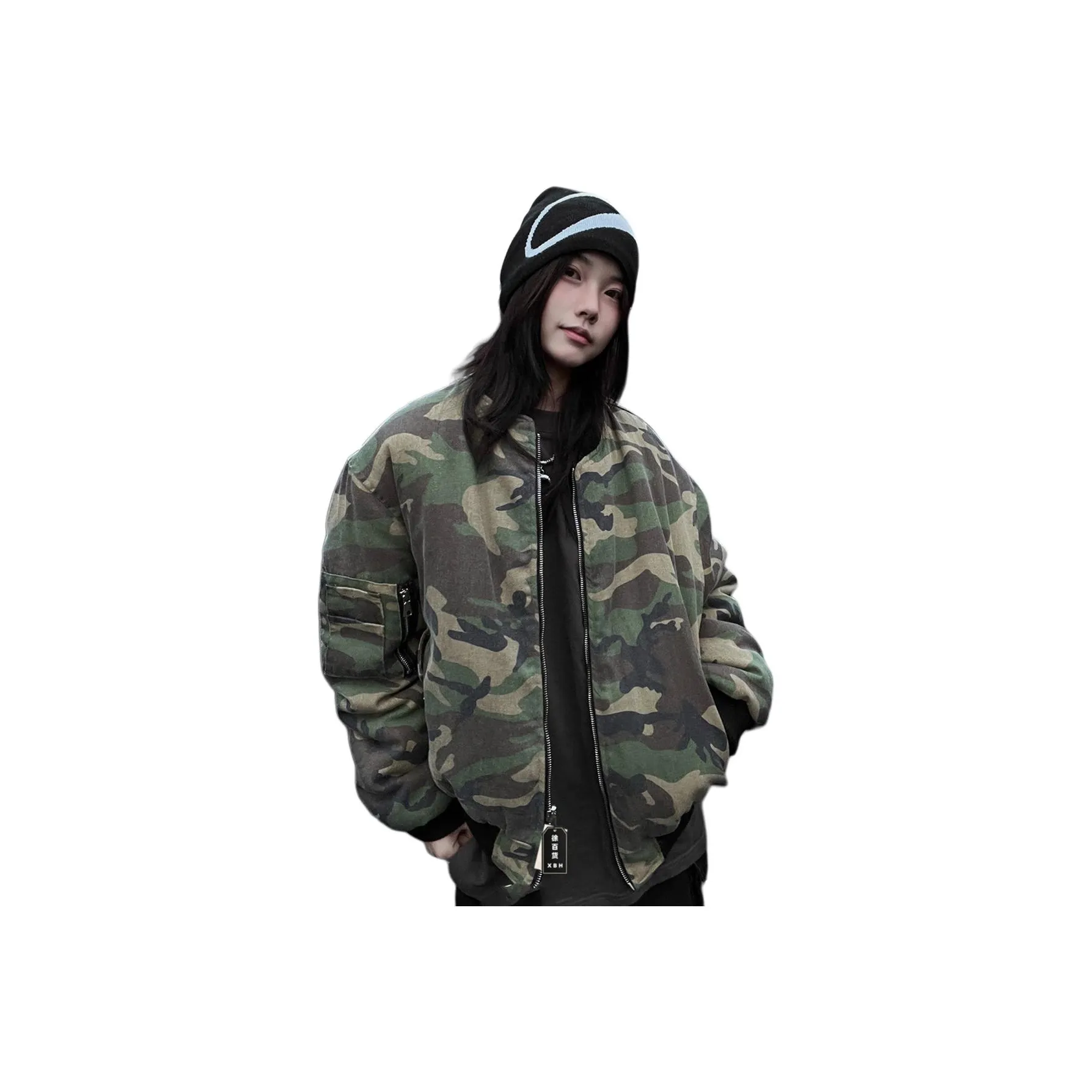 XUBAIHUO Камуфляж Унисекс Куртки