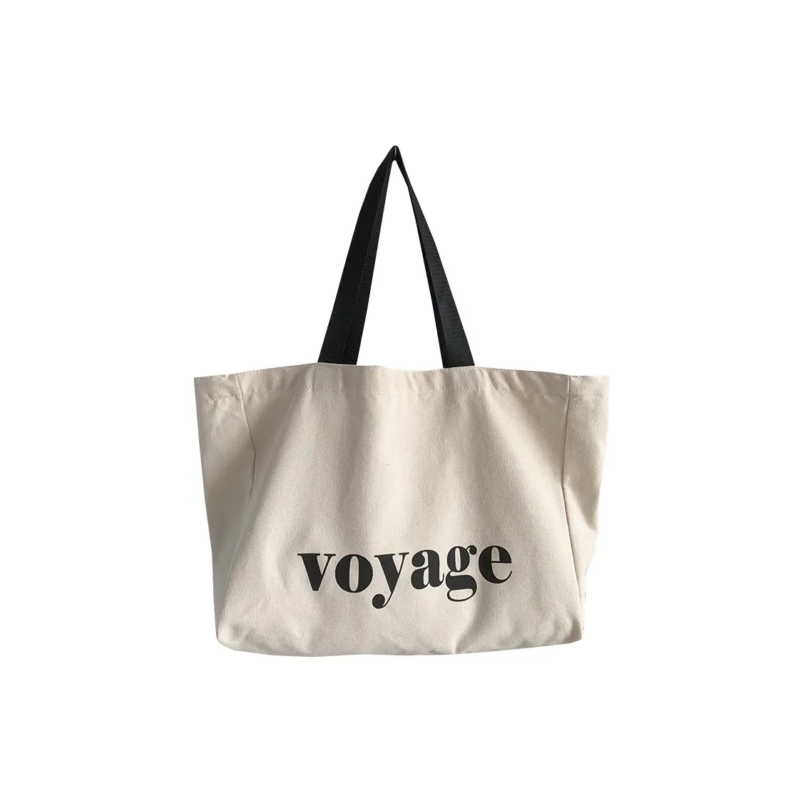 Paimai Duo Большая емкость Минималистский стиль Буква Портативный Холст Сумка через плечо Путешествие Косметичка Портативное Хранение