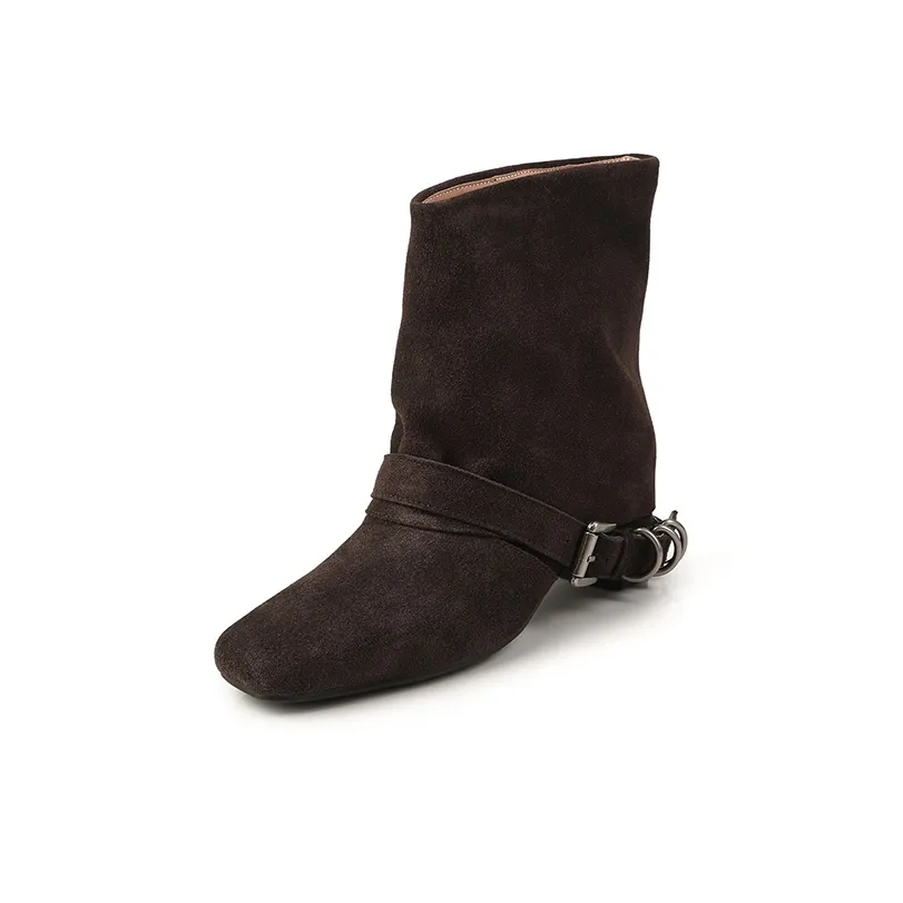 AIQINISHA Ботильоны 6,5 см Женские