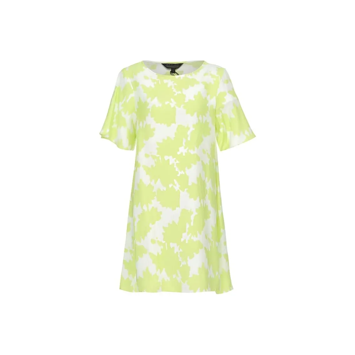 ARMANI EXCHANGE Short Sleeved Dresses Women's Lime Green