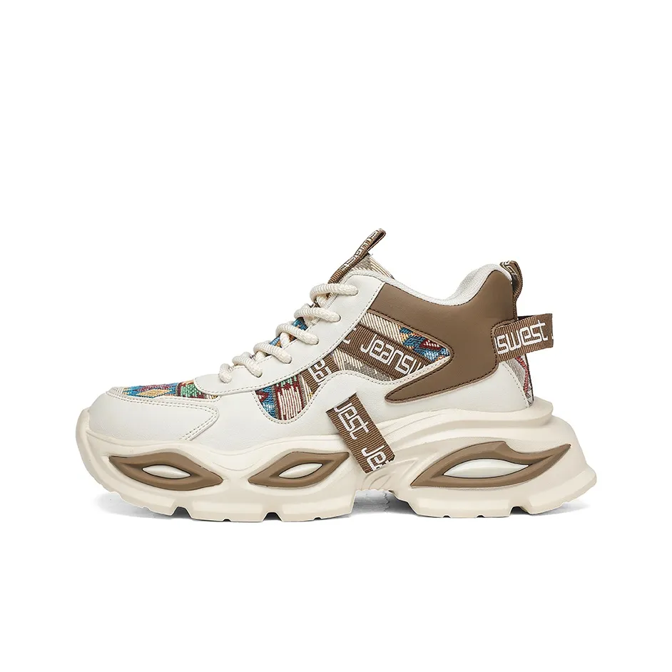 JEANSWEST Низкий топ массивные кроссовки мужской