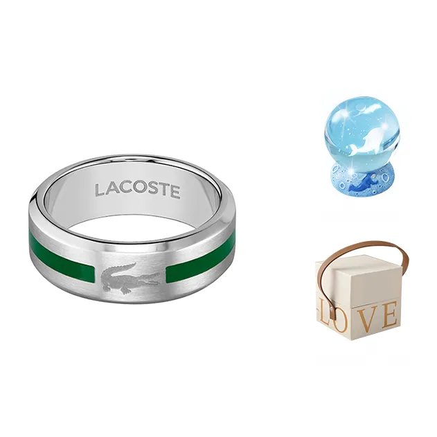 Кольца из нержавеющей стали LACOSTE Мужские