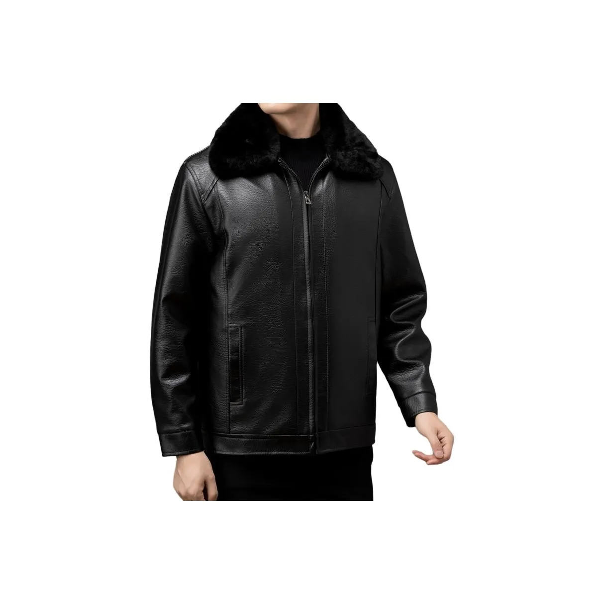 Vintage Cars Кожаная куртка Мужская