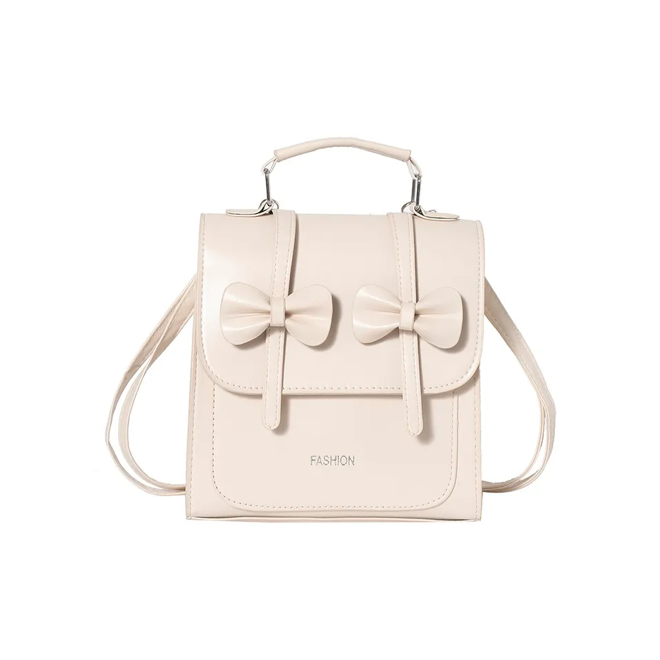 ResNonverba ПУ (полиуретан) Рюкзак Стандартный Женский Белый Серебряный Черный Розовый